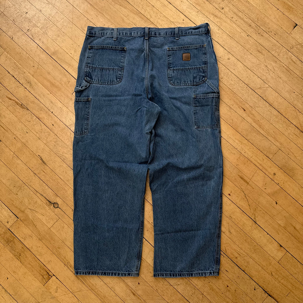 Vintage Carhartt Dark wash Denim Jeans Sz 42x30