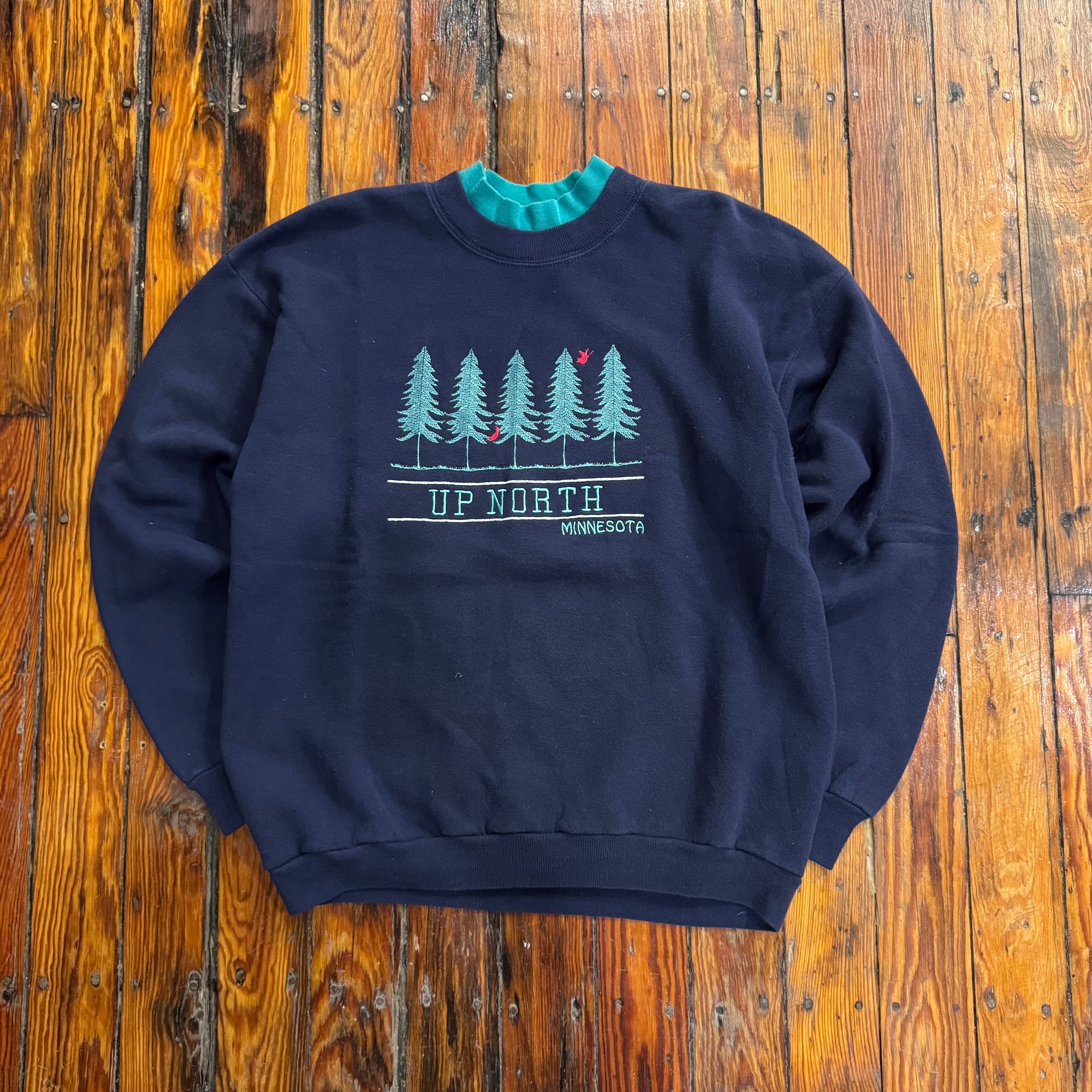 Vintage Up North Minnesota Crewneck Sz M