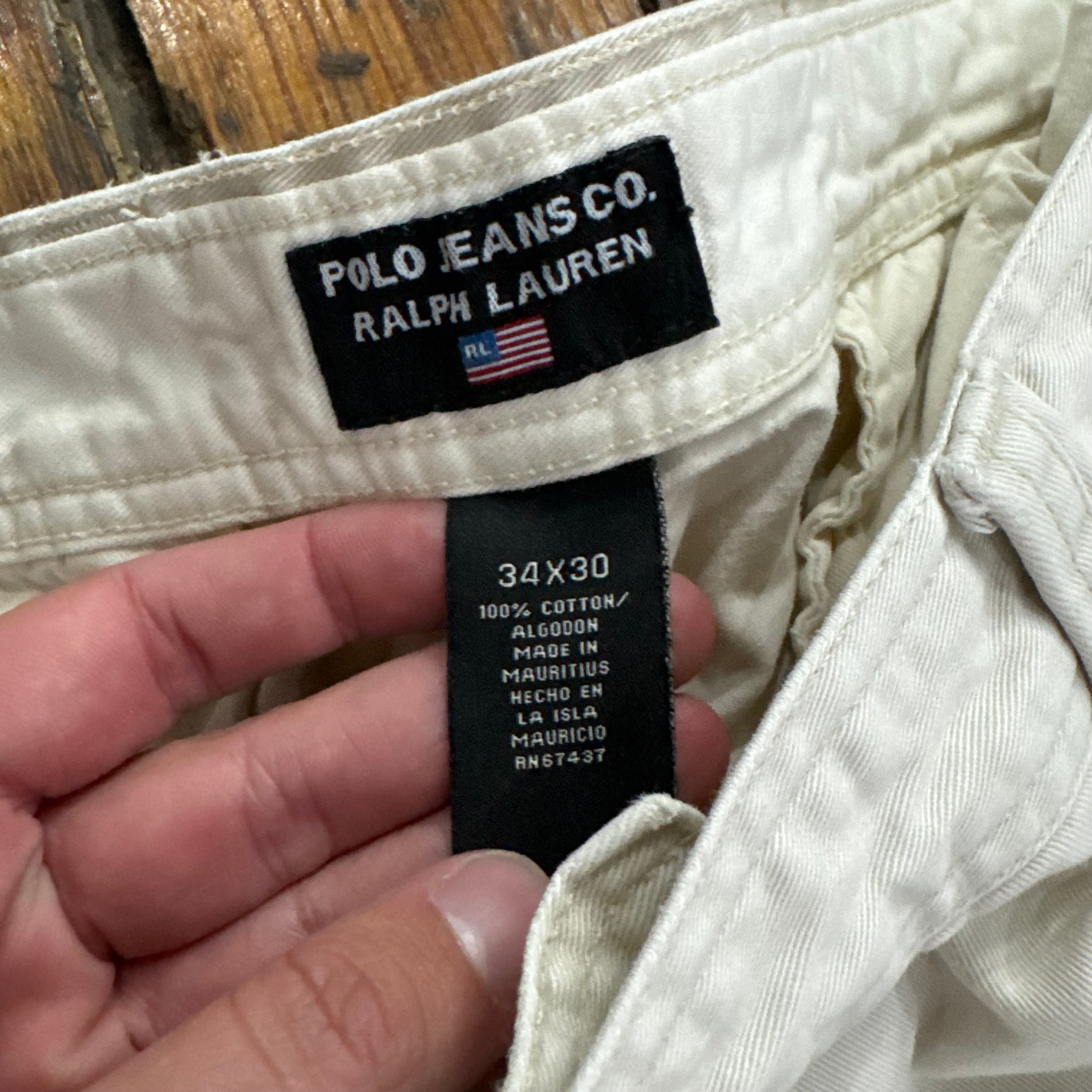 Vintage Polo Ralph Lauren Cargo Pants Sz 34x30