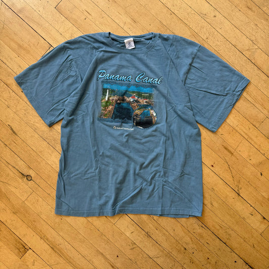 Vintage Panama Canal T-shirt Sz XL