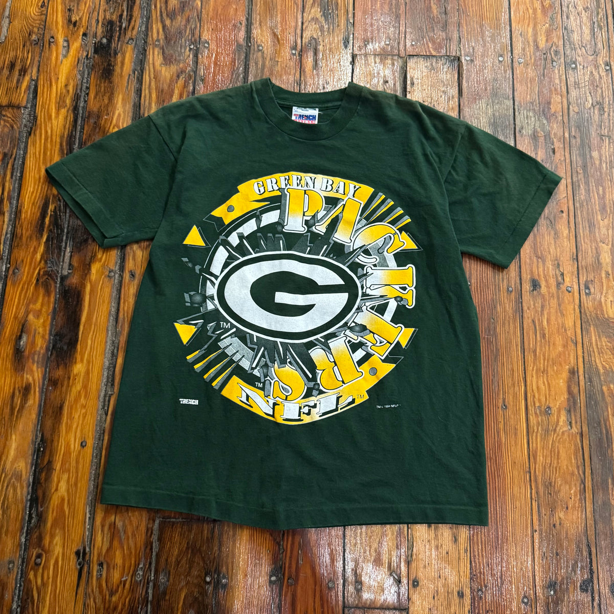 Vintage Green Bay Packers T-shirt Sz M
