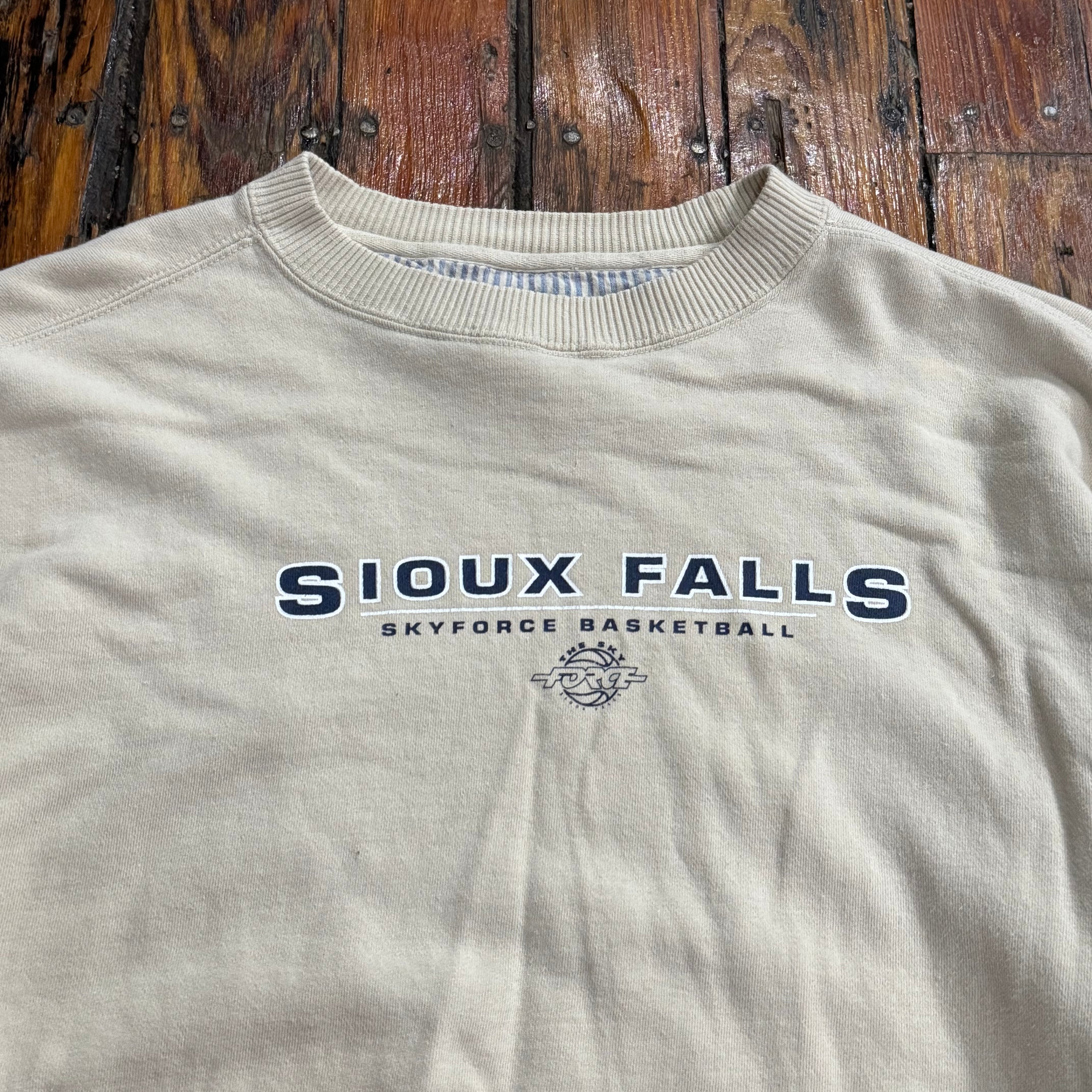 Vintage Sioux Falls Sky Force Crewneck Sz XL
