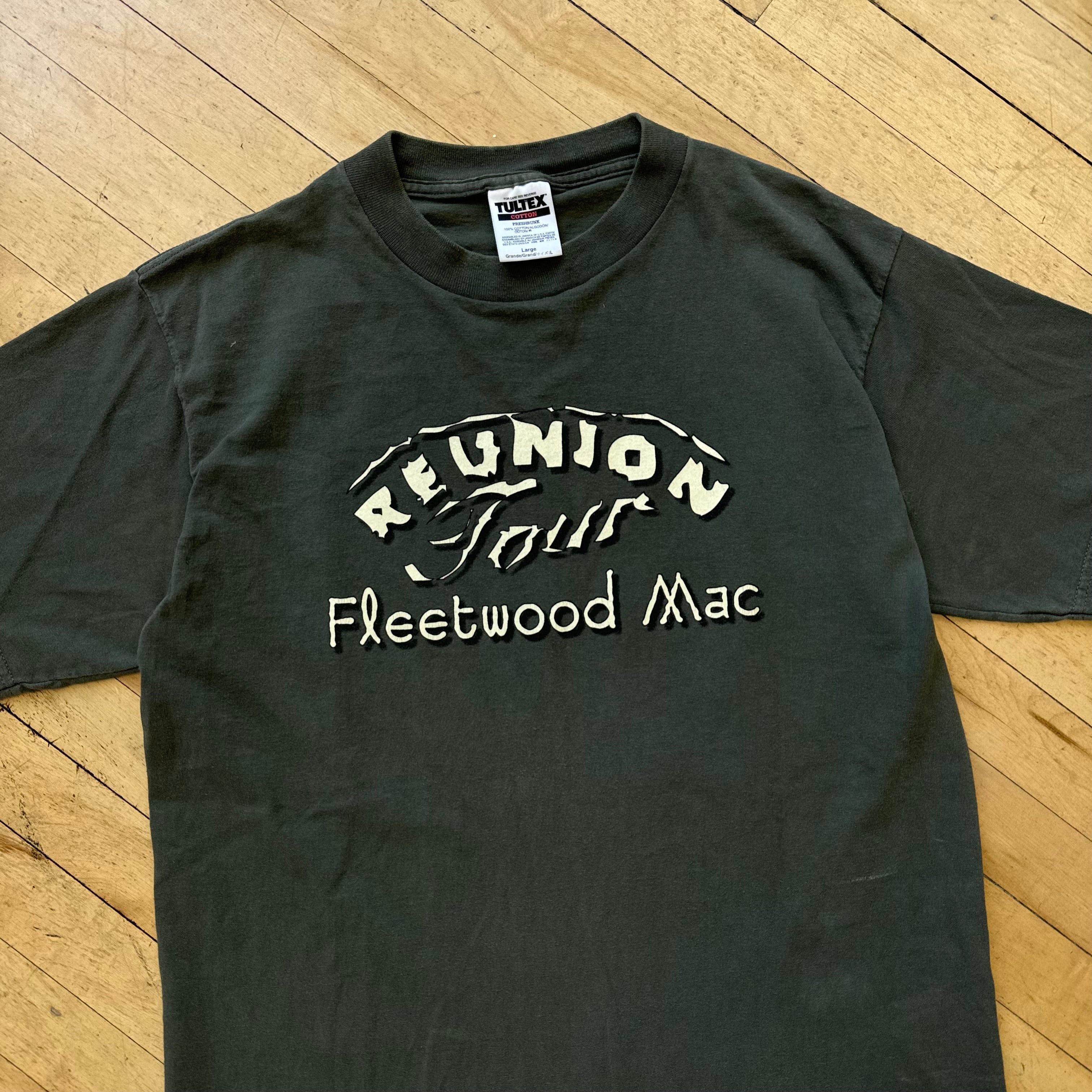 Vintage Fleet Wood Mac Reunion Tour T-shirt Sz L