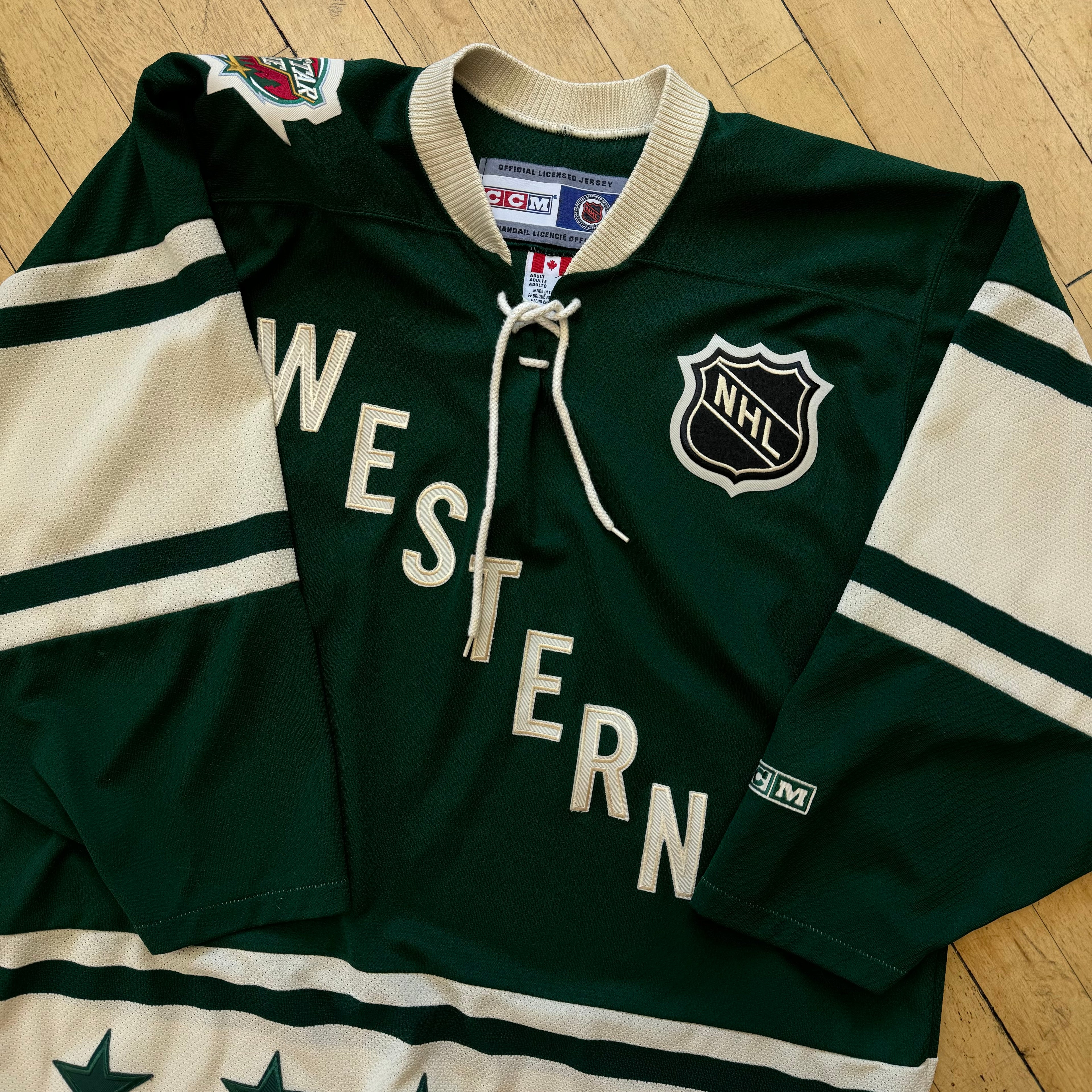 2004 AllStar Game NHL Western Hockey Jersey Sz L