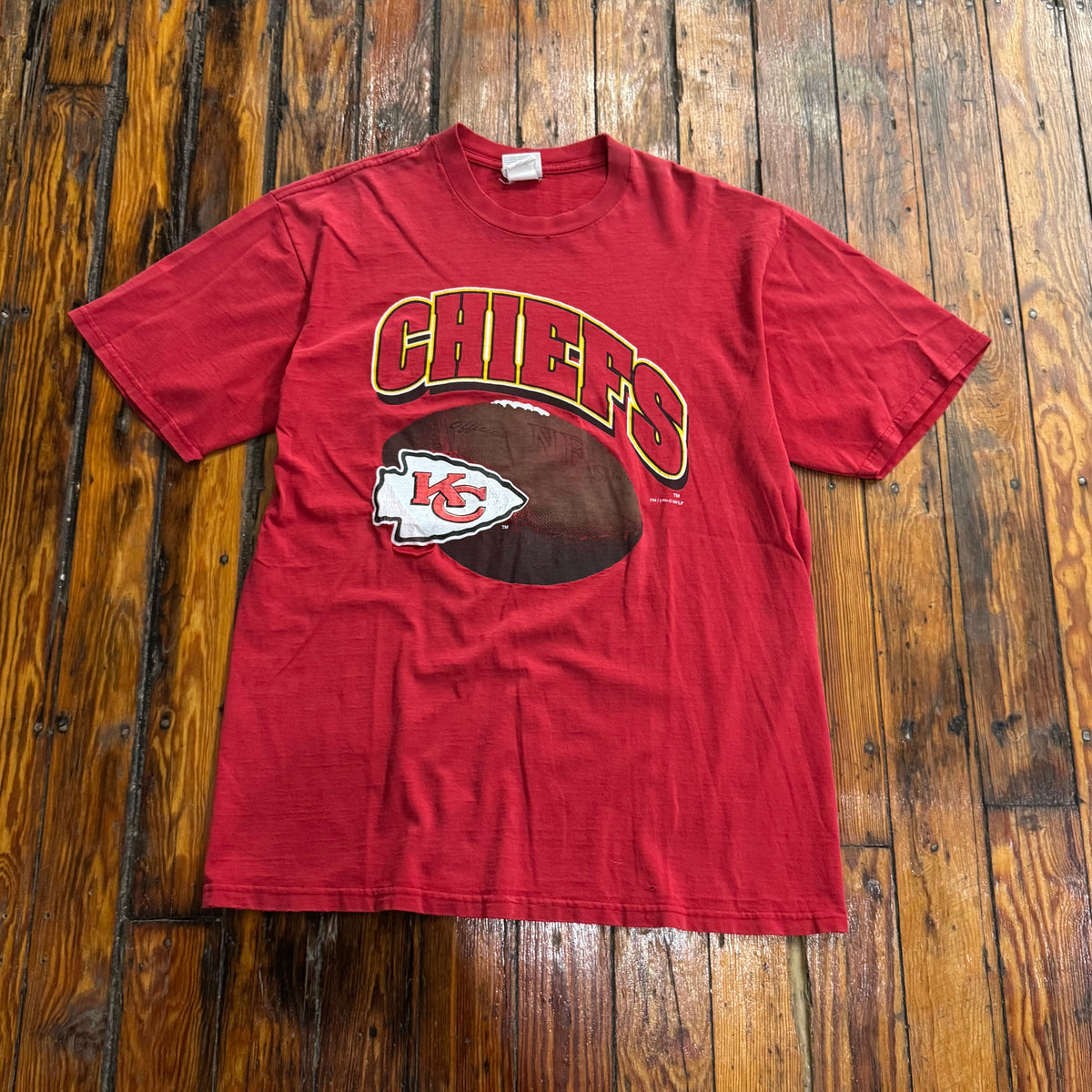 Vintage Kansas City Chiefs T-shirt Sz XL