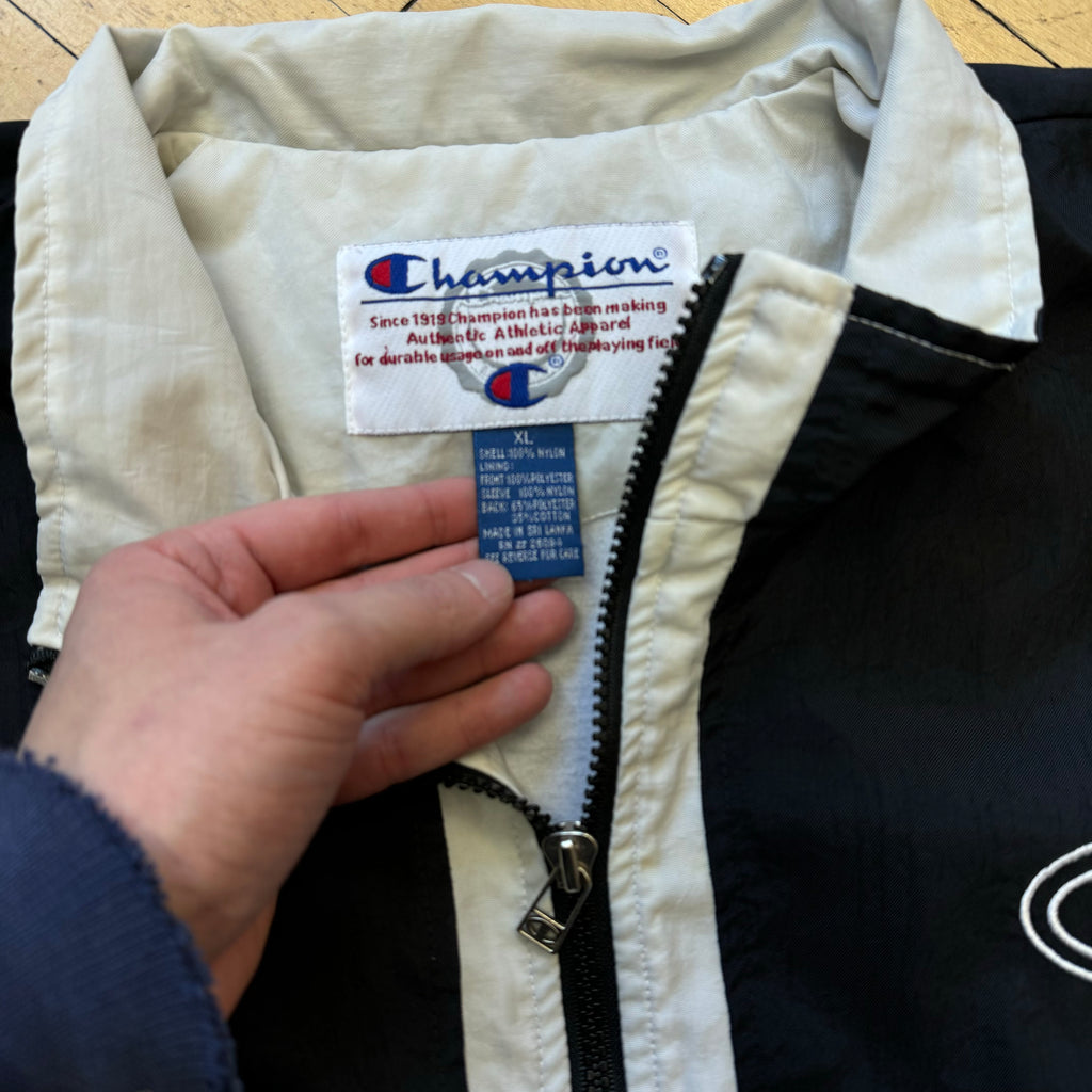 Vintage Champion Quarter Zip Jacket Sz XXL