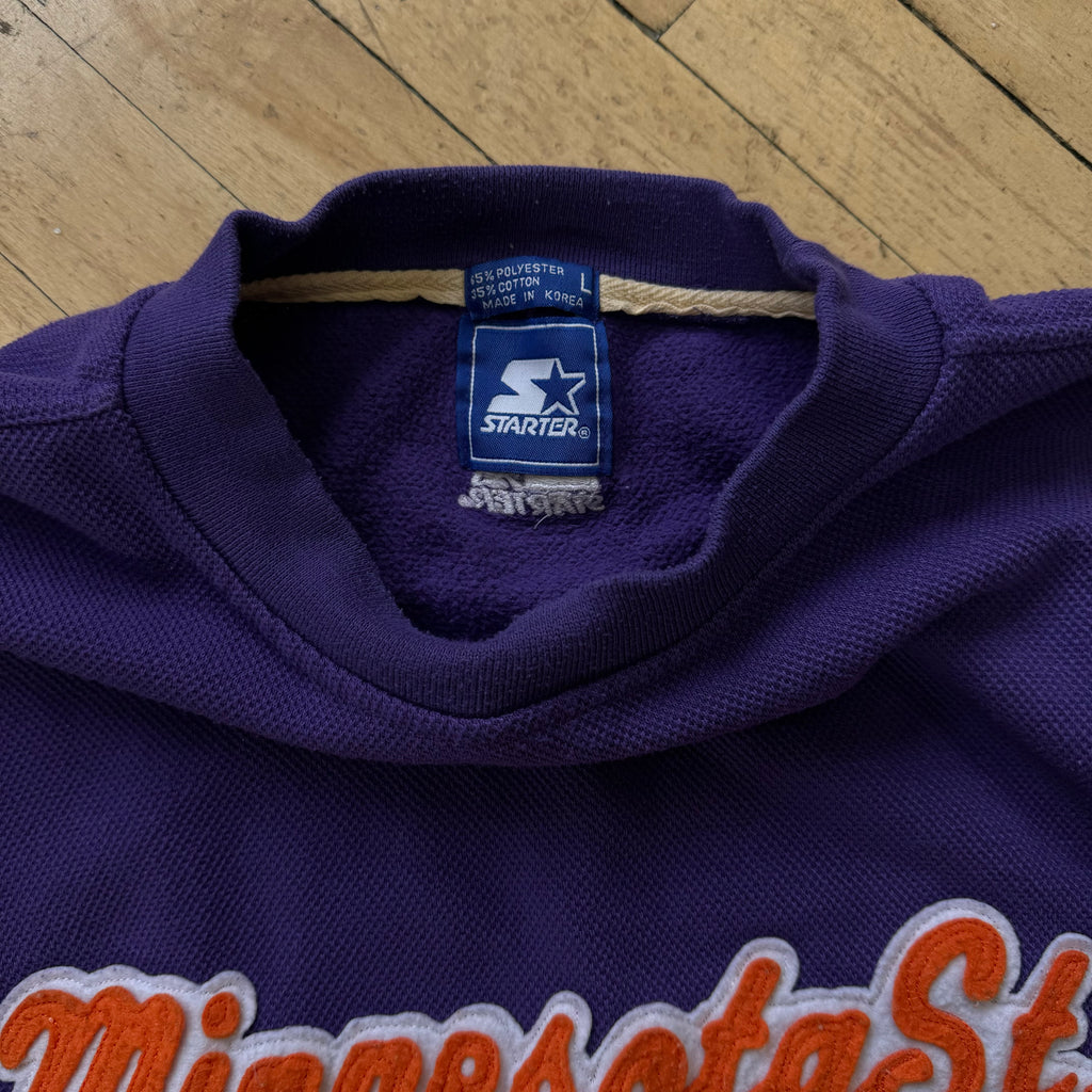 Vintage Starter Minnesota St. Screaming Eagles “Coach Tv Show” CrewNeck Sz L