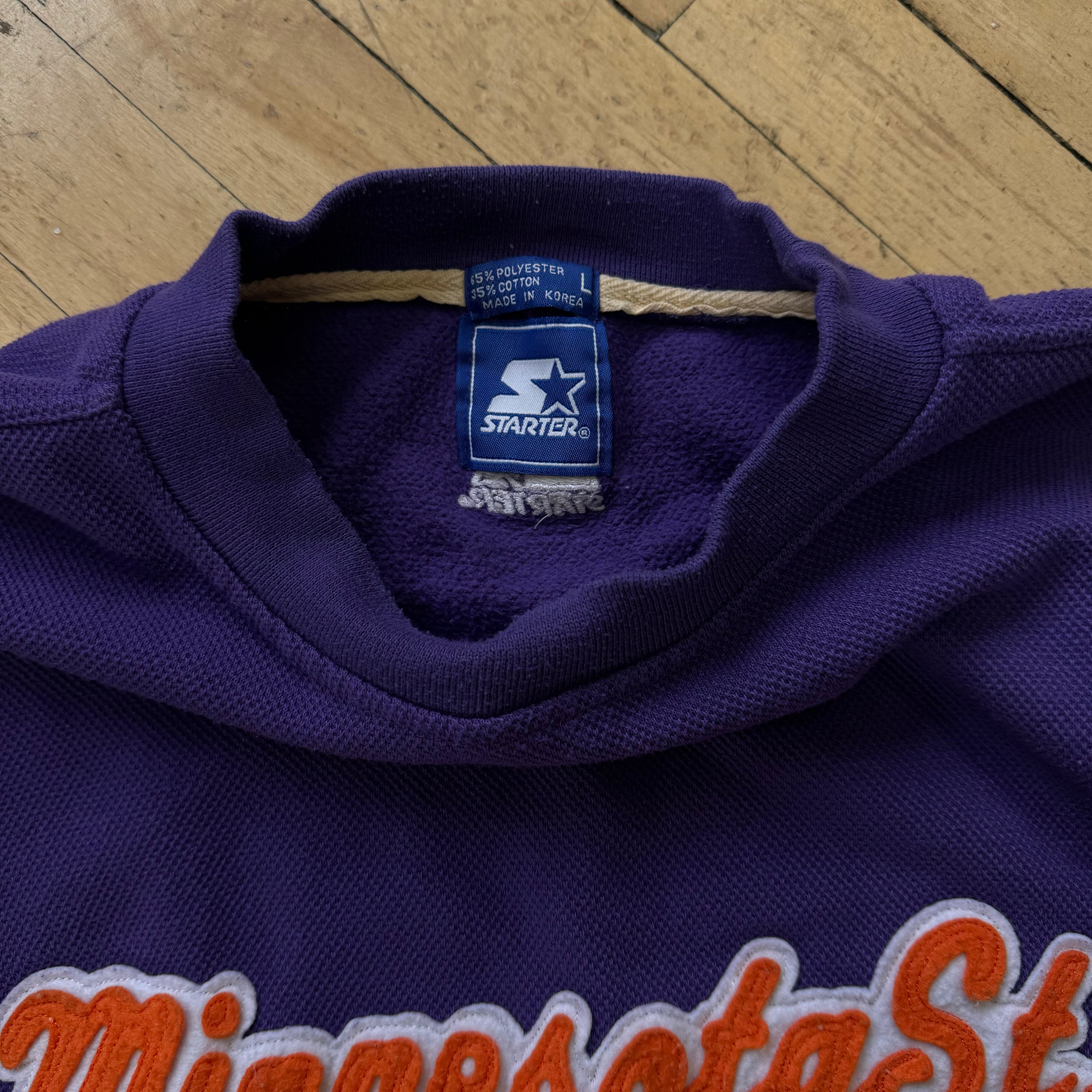 Vintage Starter Minnesota St. Screaming Eagles “Coach Tv Show” CrewNeck Sz L