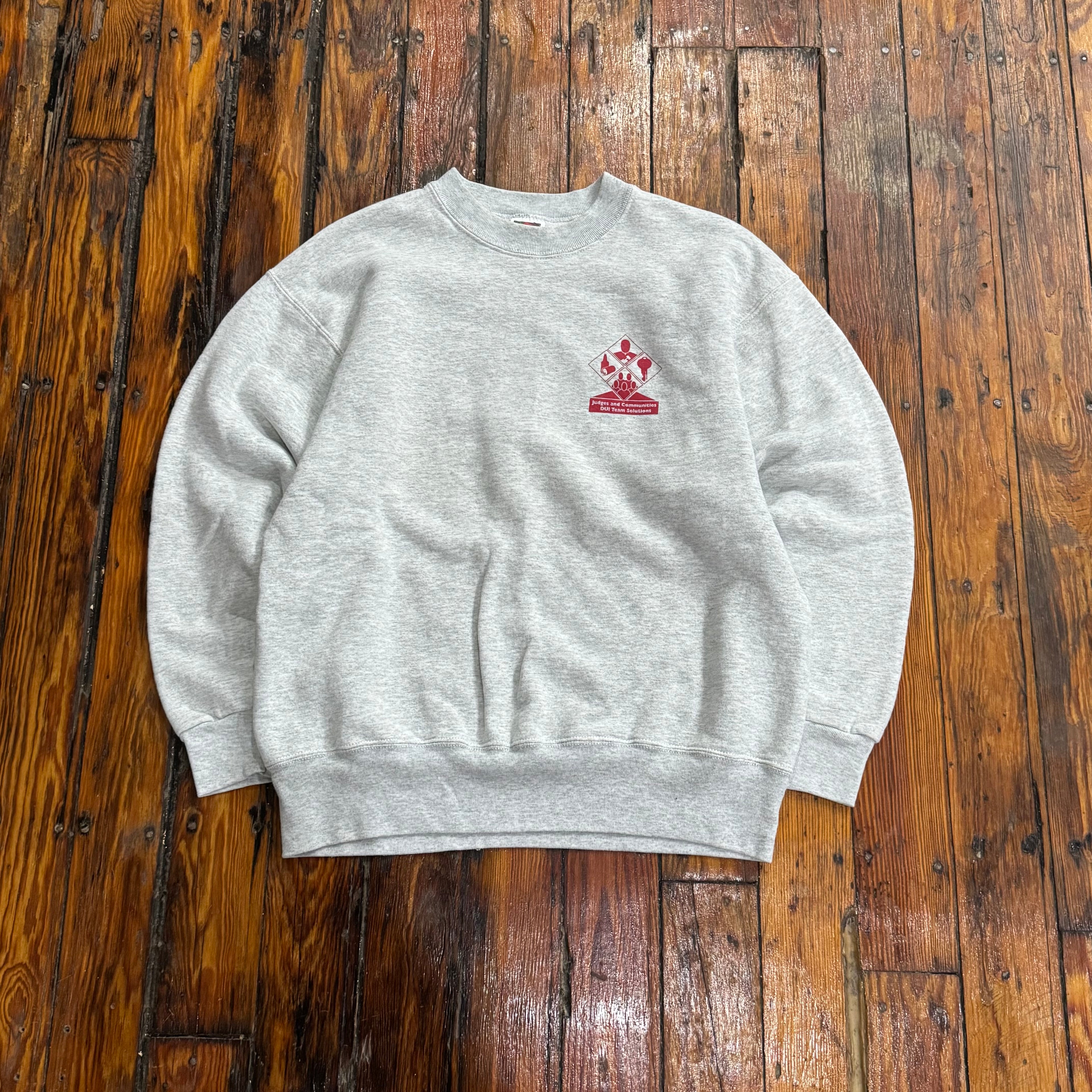 Vintage DUI Team Solutions Crewneck Sz L