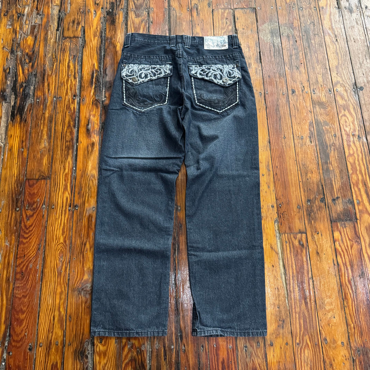 Y2K SouthPole Denim Jeans Sz 36x32