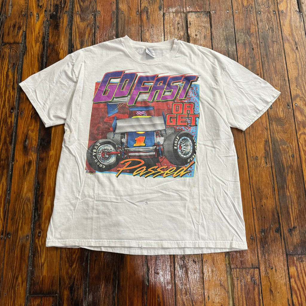 Vintage Husets Speedway Sprint Car T-shirt Sz XL