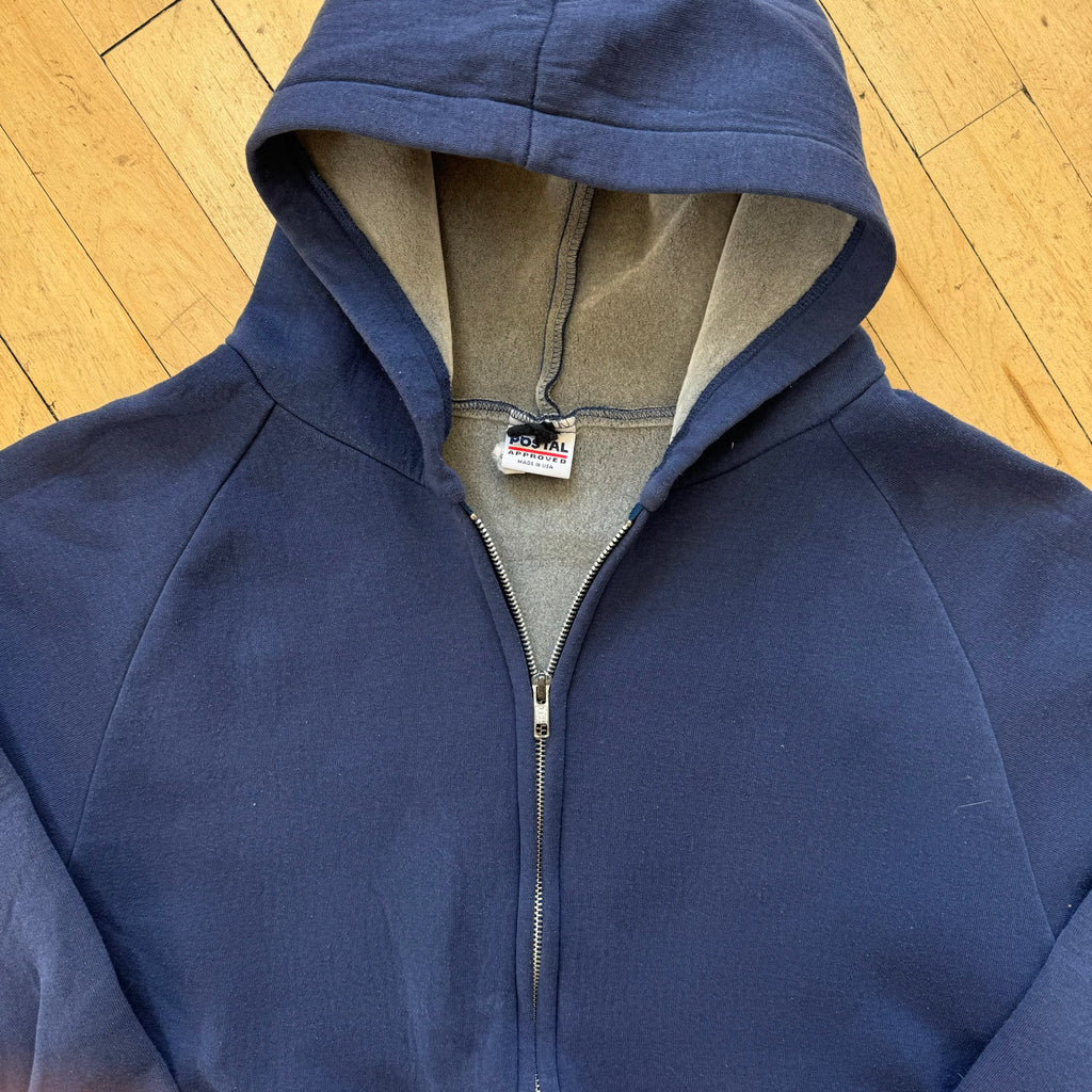 Vintage Blank Zip Up Jacket Sz L