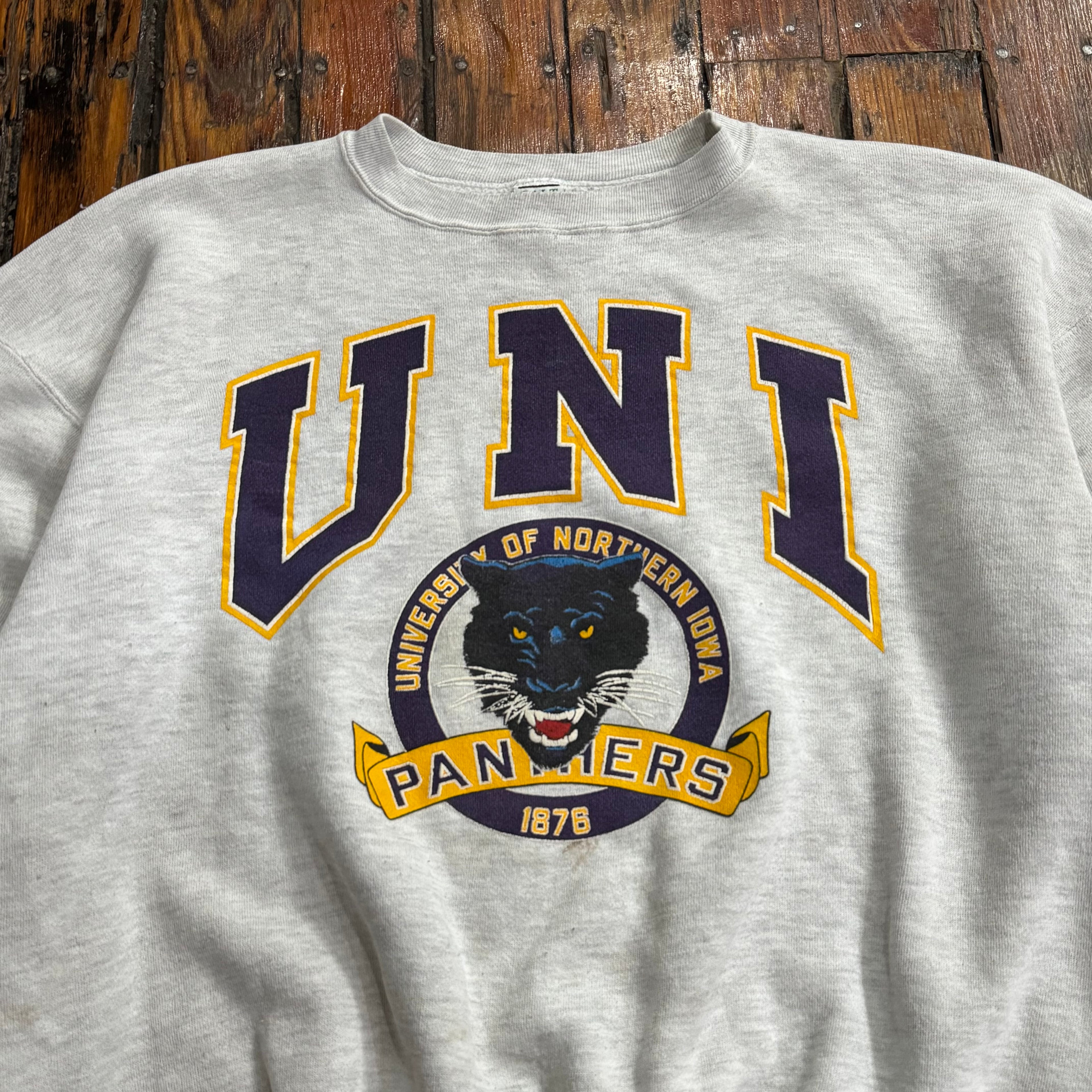 Vintage University of Northern Iowa CrewNeck Sz XL