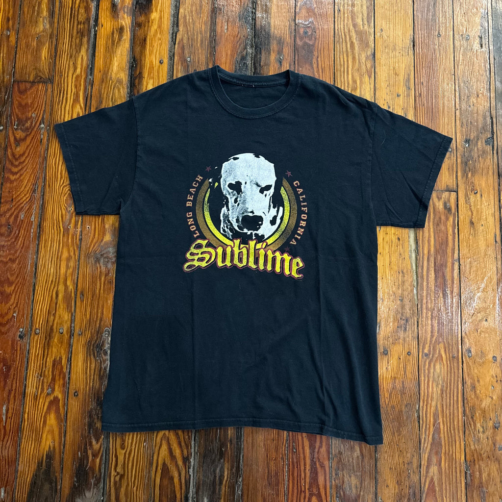 Y2K Sublime Lou Dog T-shirt Sz L