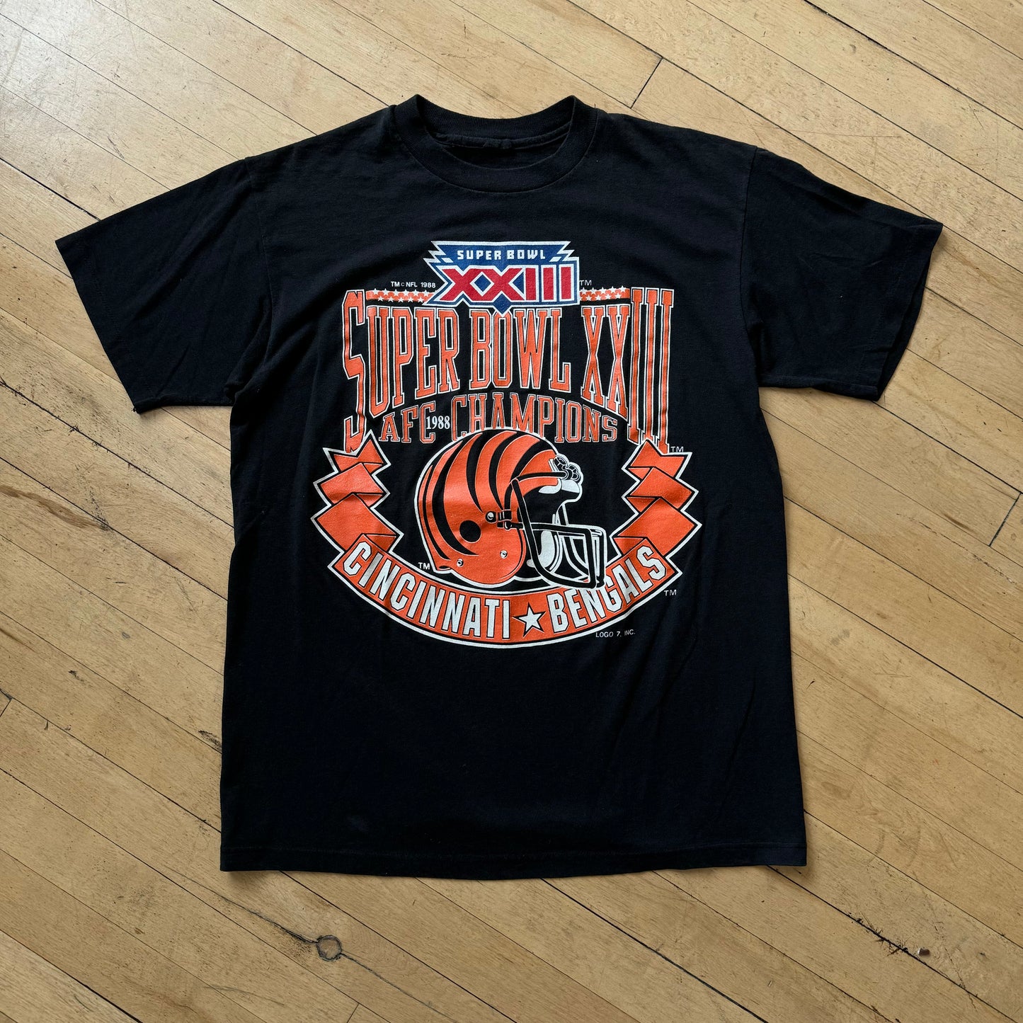 Vintage Cincinnati Bengals Super Bowl T-shirt Sz M