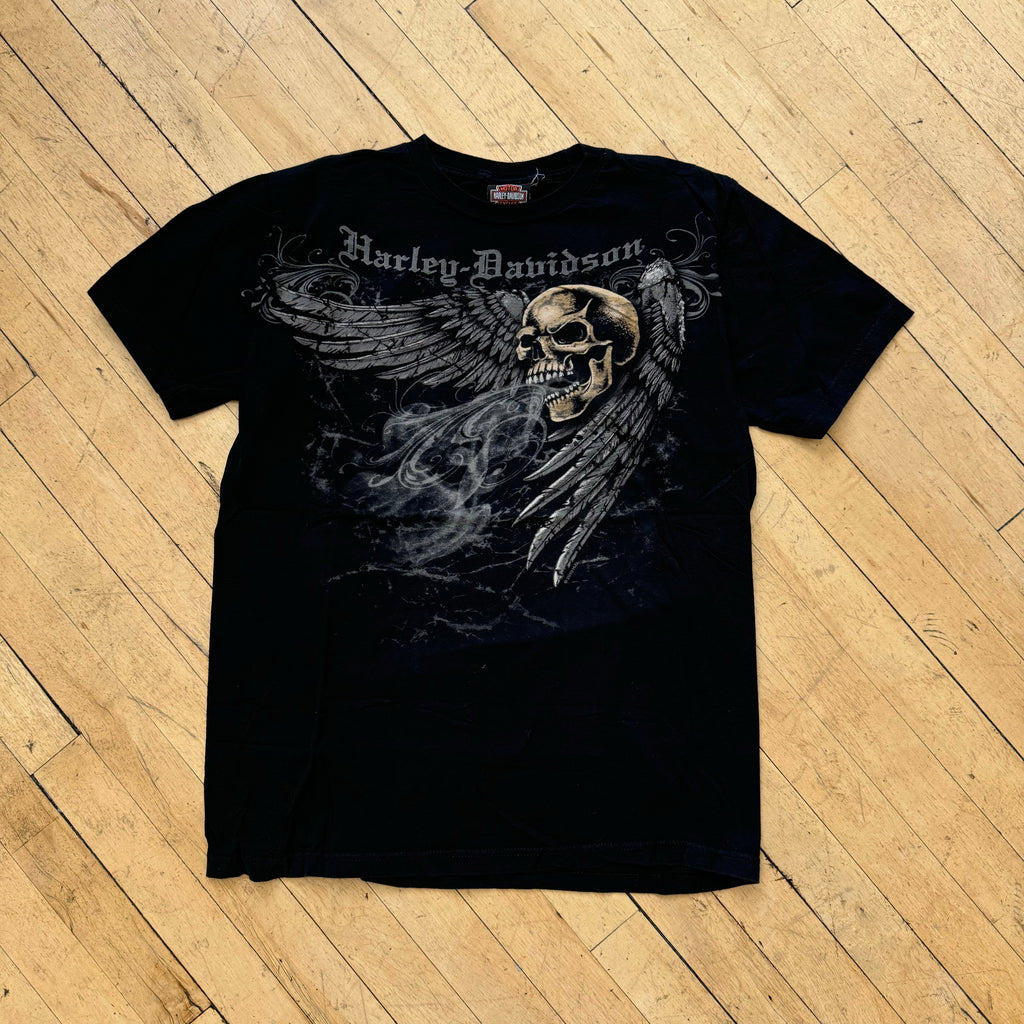 Harley Davidson Skelton Smoke T-shirt Sz M