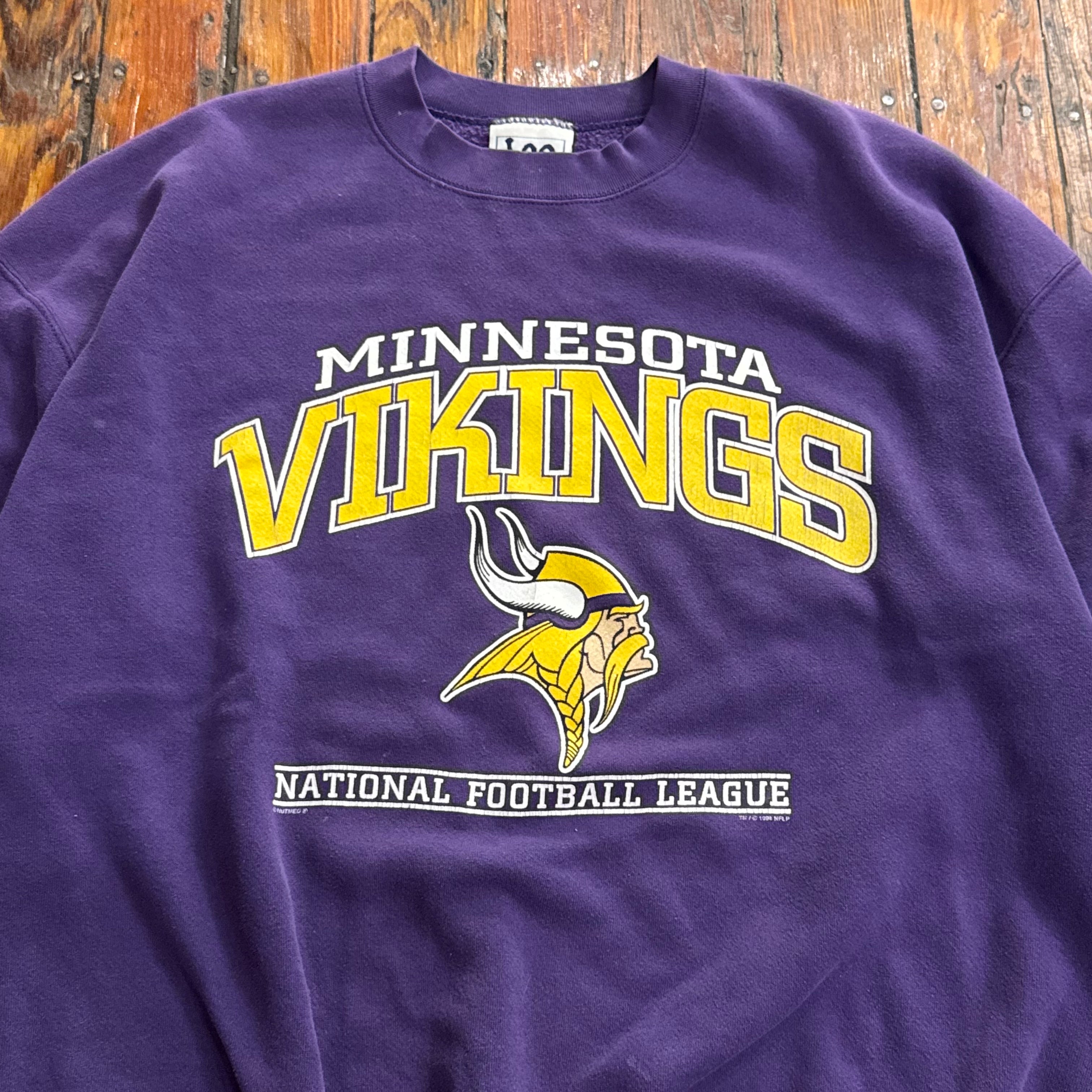 Vintage Minnesota Vikings CrewNeck Sz XXL
