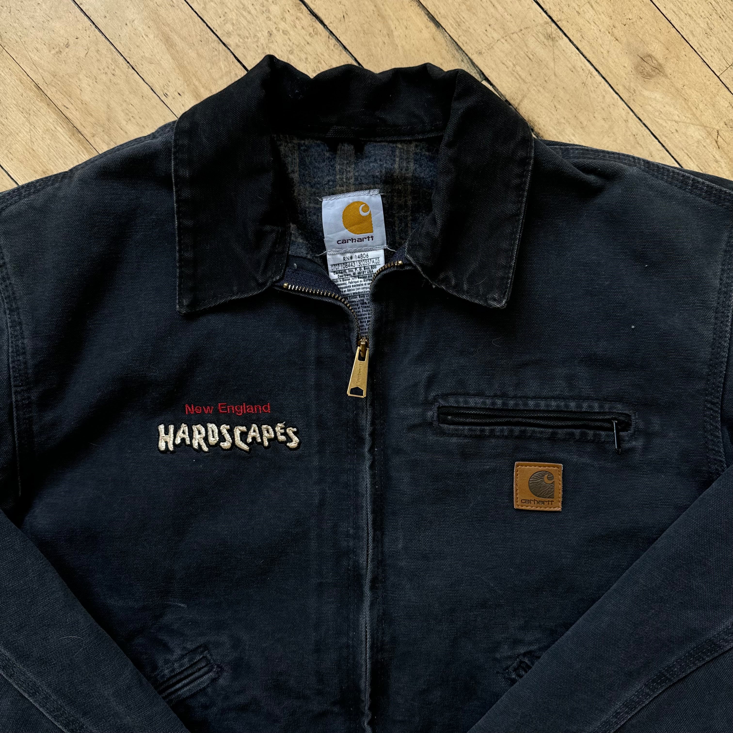 Vintage Faded Carhartt Detroit Jacket Sz L