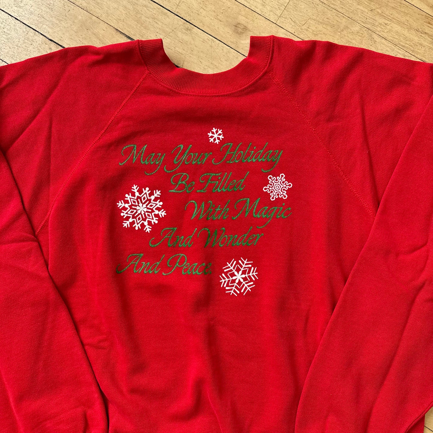 Vintage Christmas CrewNeck Sz XL