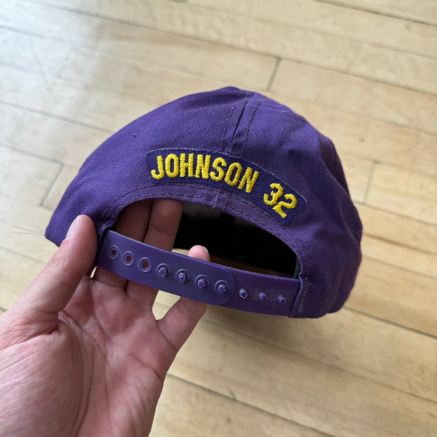 Vintage Las Angels Lakers Magic Johnson SnapBack Hat