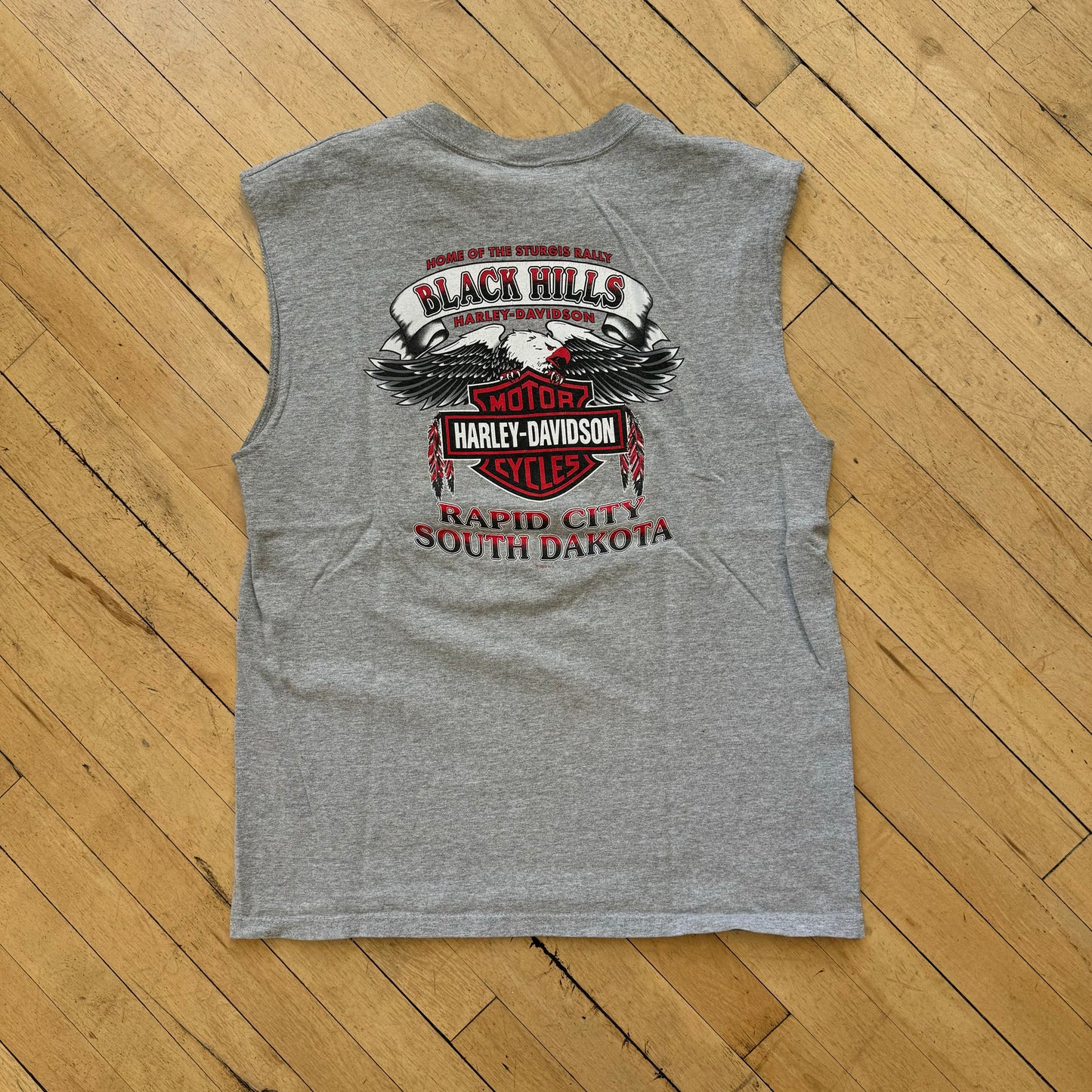 Harley Davidson Black Hills Tank Top T-shirt Sz M