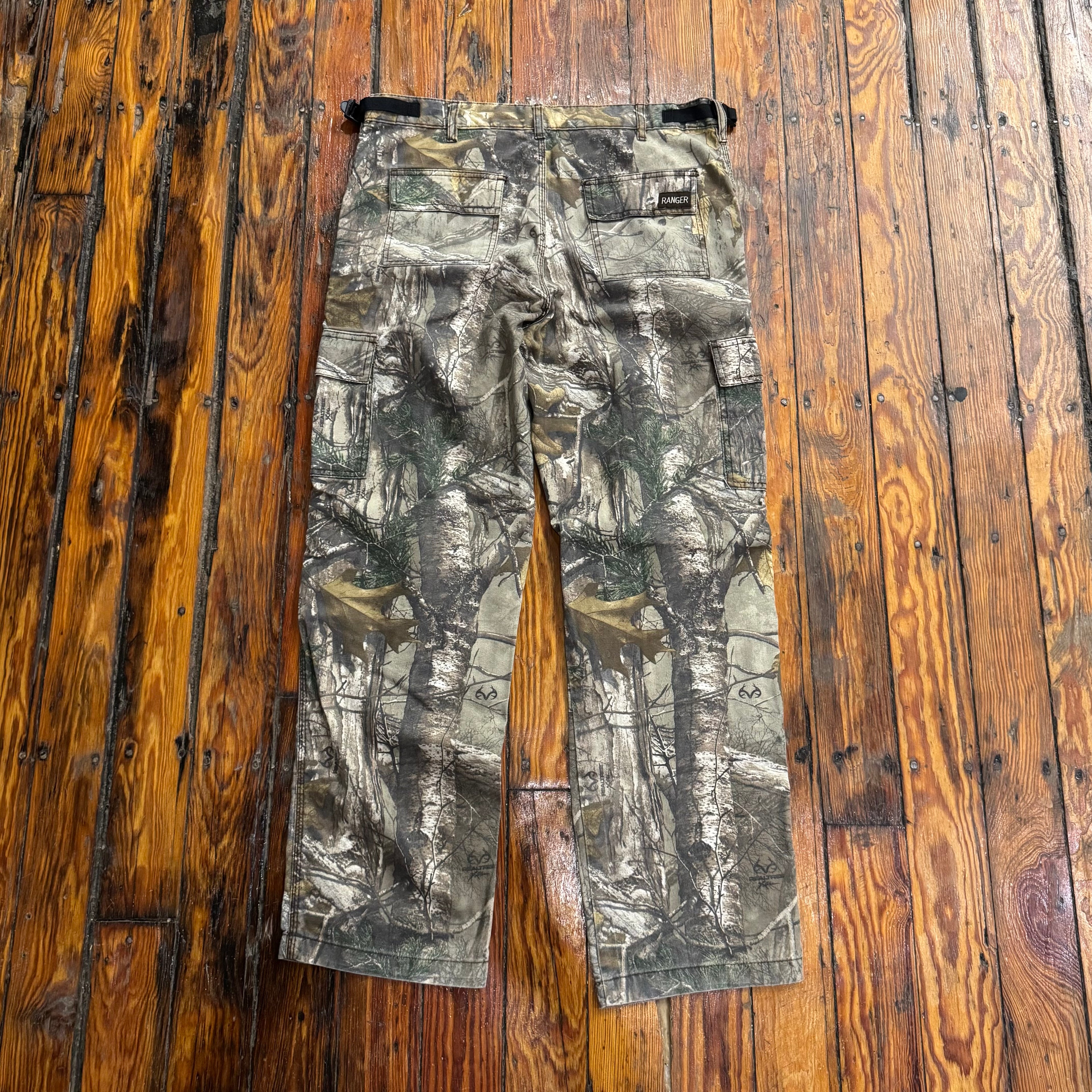 Vintage Ranger Camo Cargo Pants Sz 32
