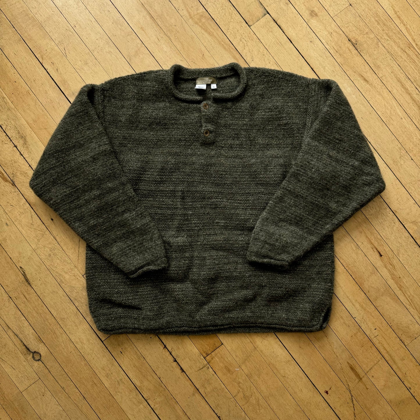 Vintage Olive Sweater Sz L