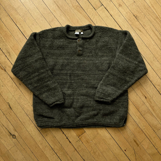 Vintage Olive Sweater Sz L