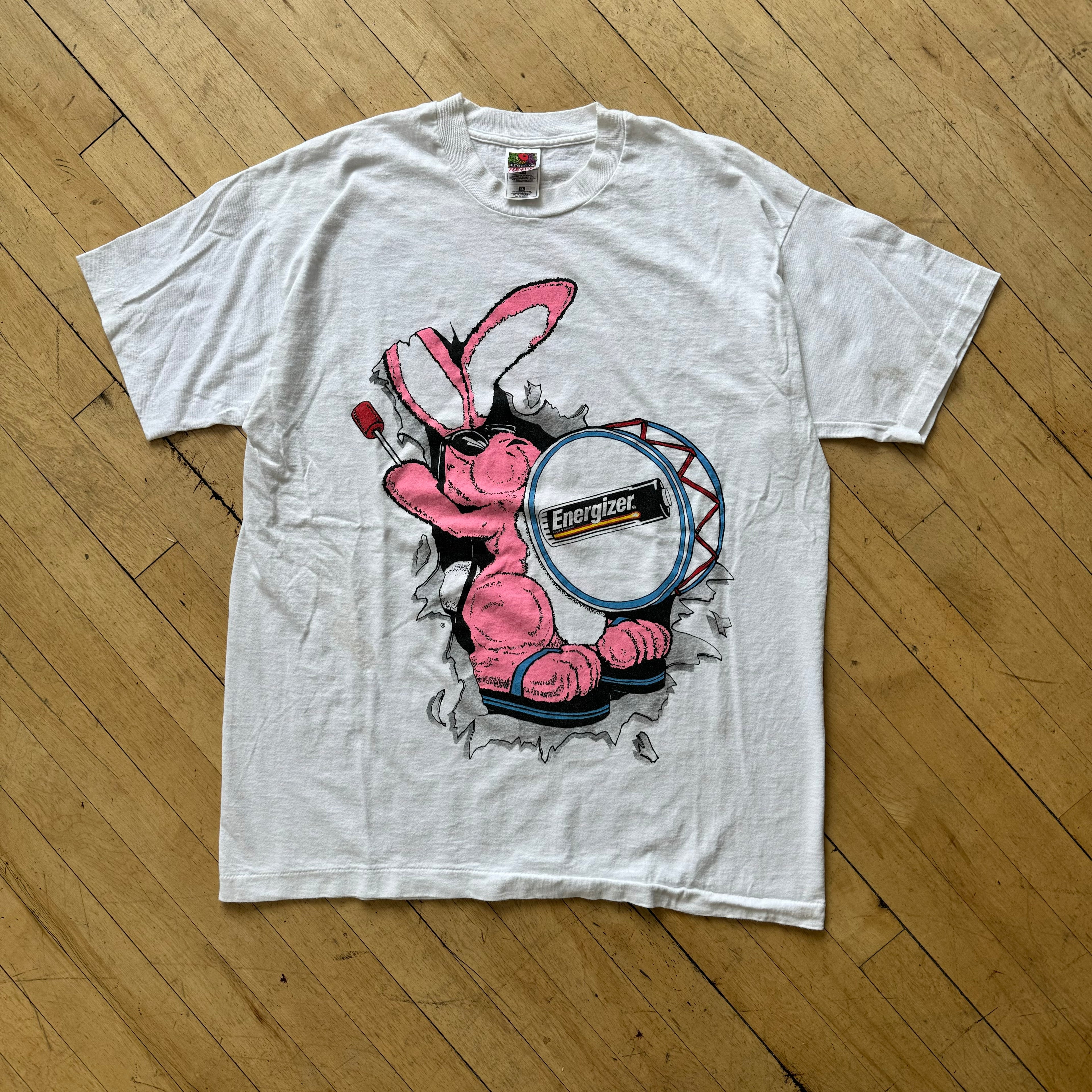 Vintage Energizer Bunny T-shirt Sz XL