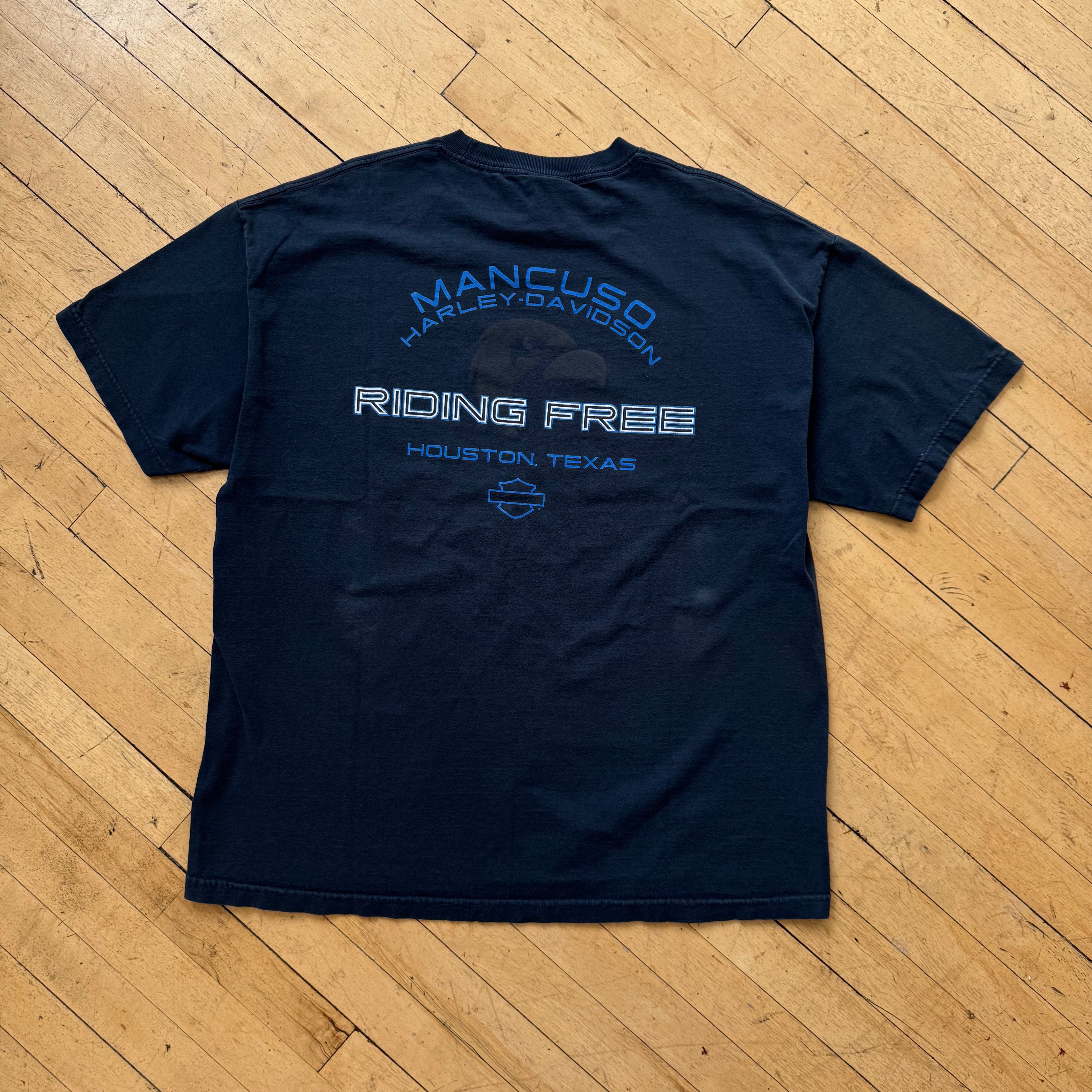 Vintage Harley Davidson RainDrop T-shirt Sz XXL