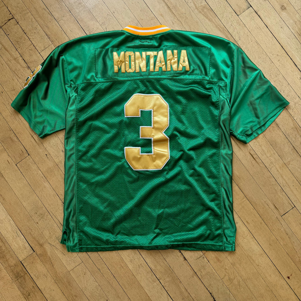 Vintage Notre Dame “Montana” Football Jersey Sz L