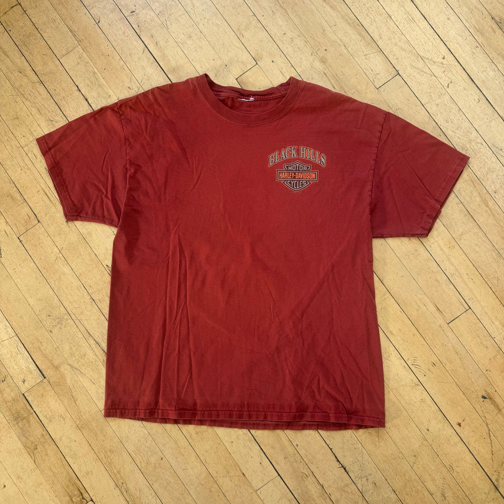Harley Davidson Black Hills T-shirt Sz L