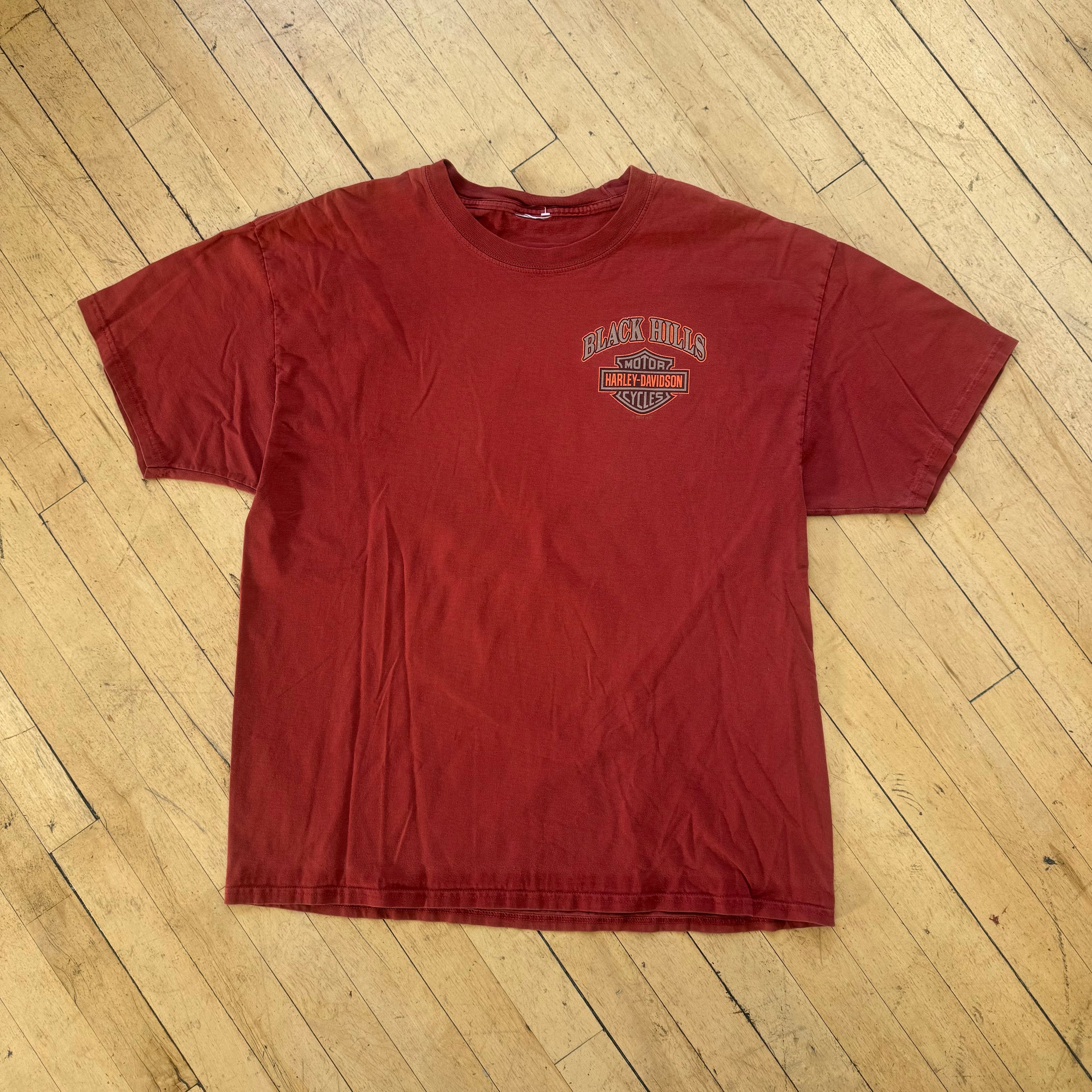Harley Davidson Black Hills T-shirt Sz L