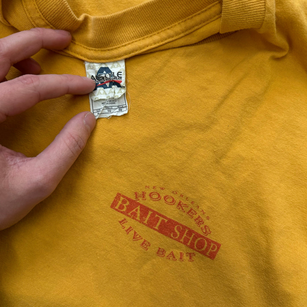 Vintage Hookers Bait Shop T-shirt Sz XL