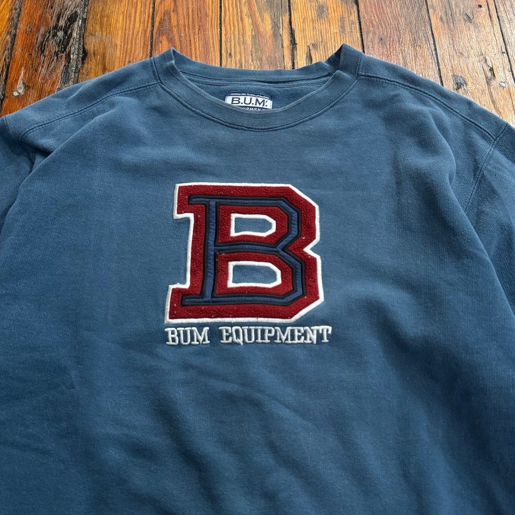Vintage Bun Equipment Crewneck Sz L