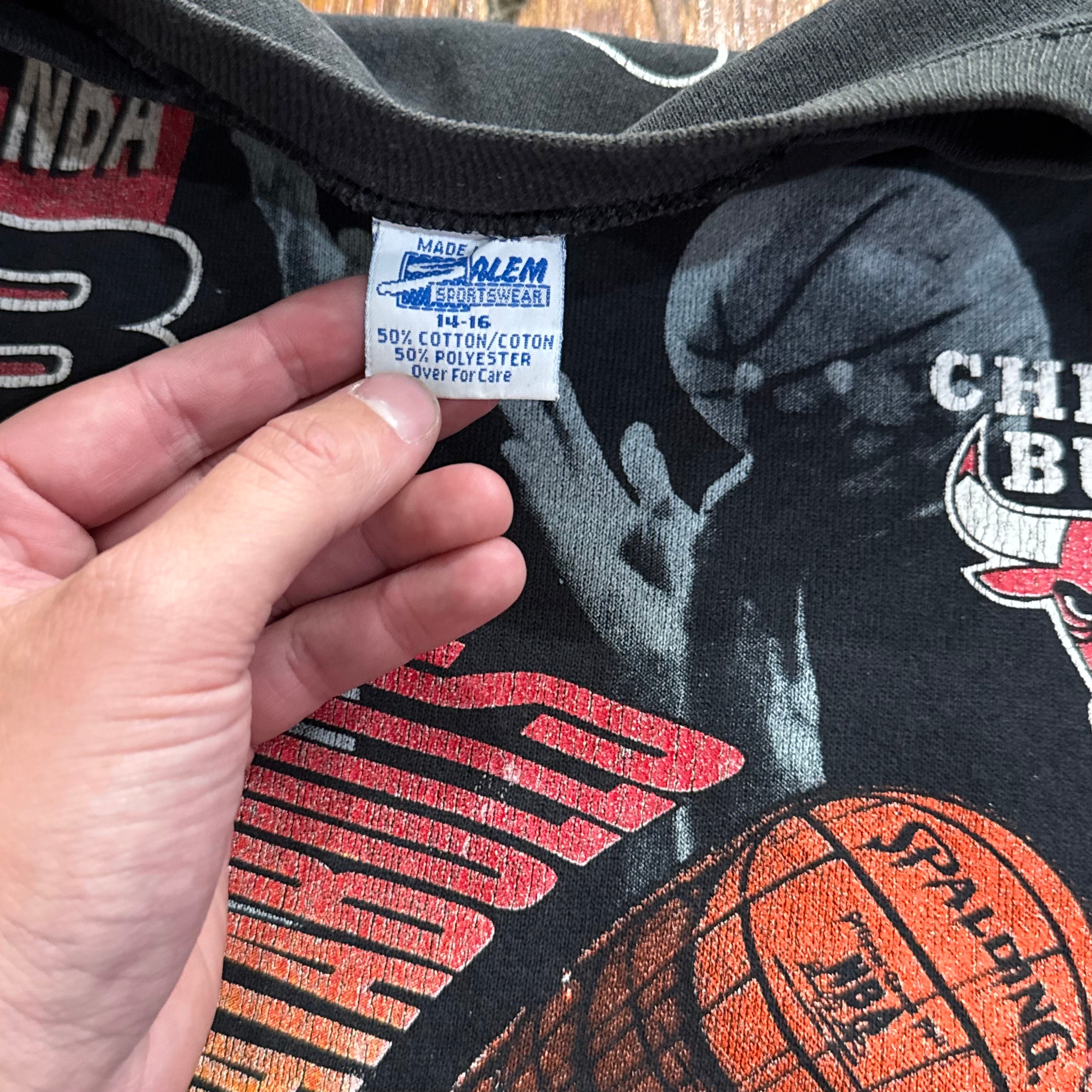 Vintage Salem Chicago Bulls CrewNeck Sz XS