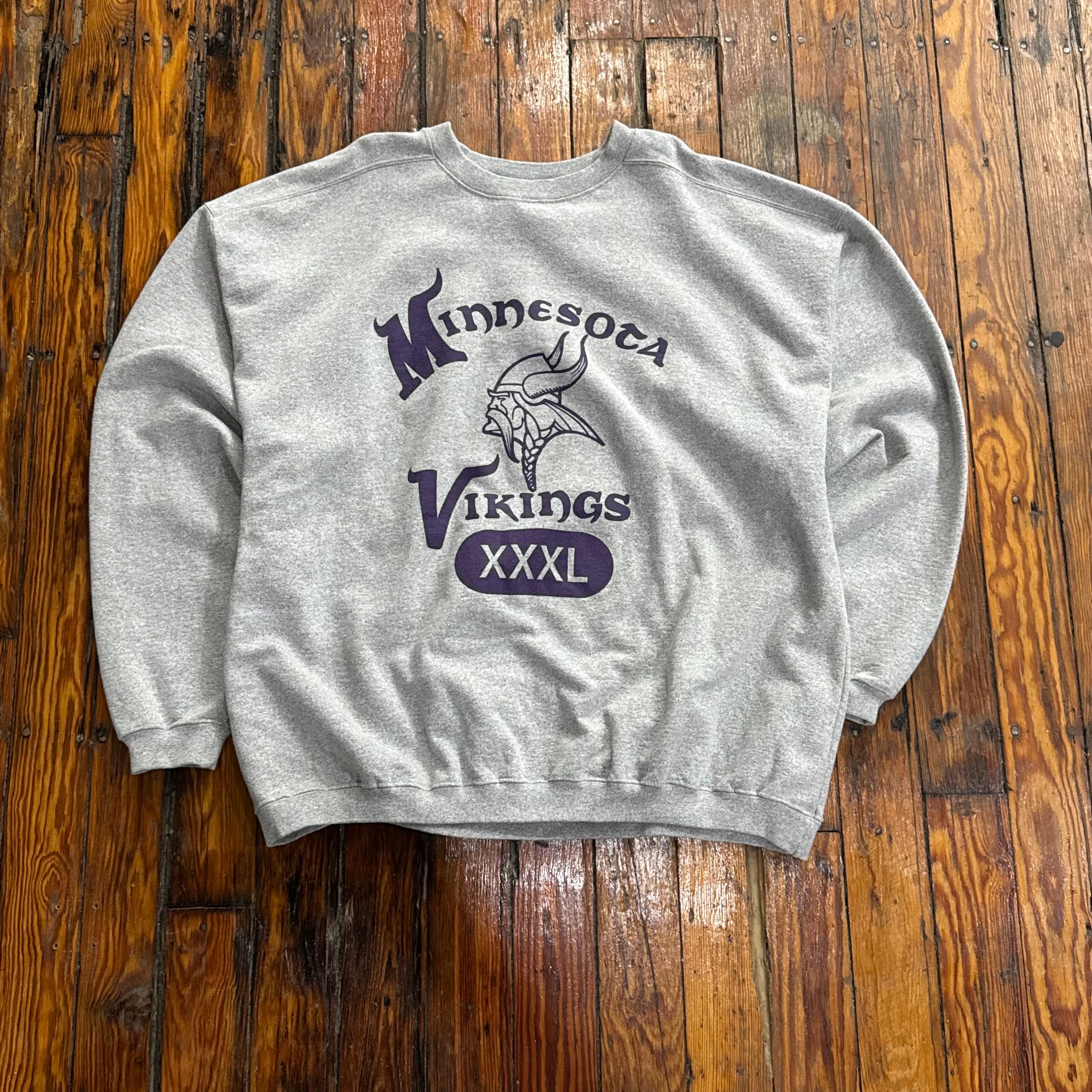 Vintage Minnesota Vikings CrewNeck Sz XXXL