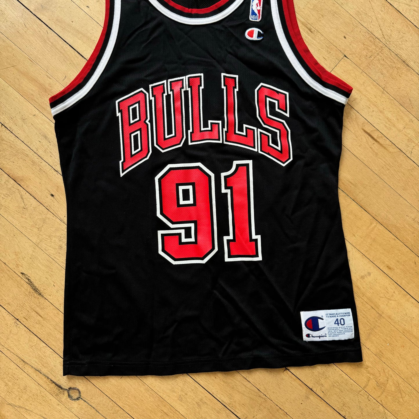 Vintage Champion Dennis Rodman Jersey Sz S