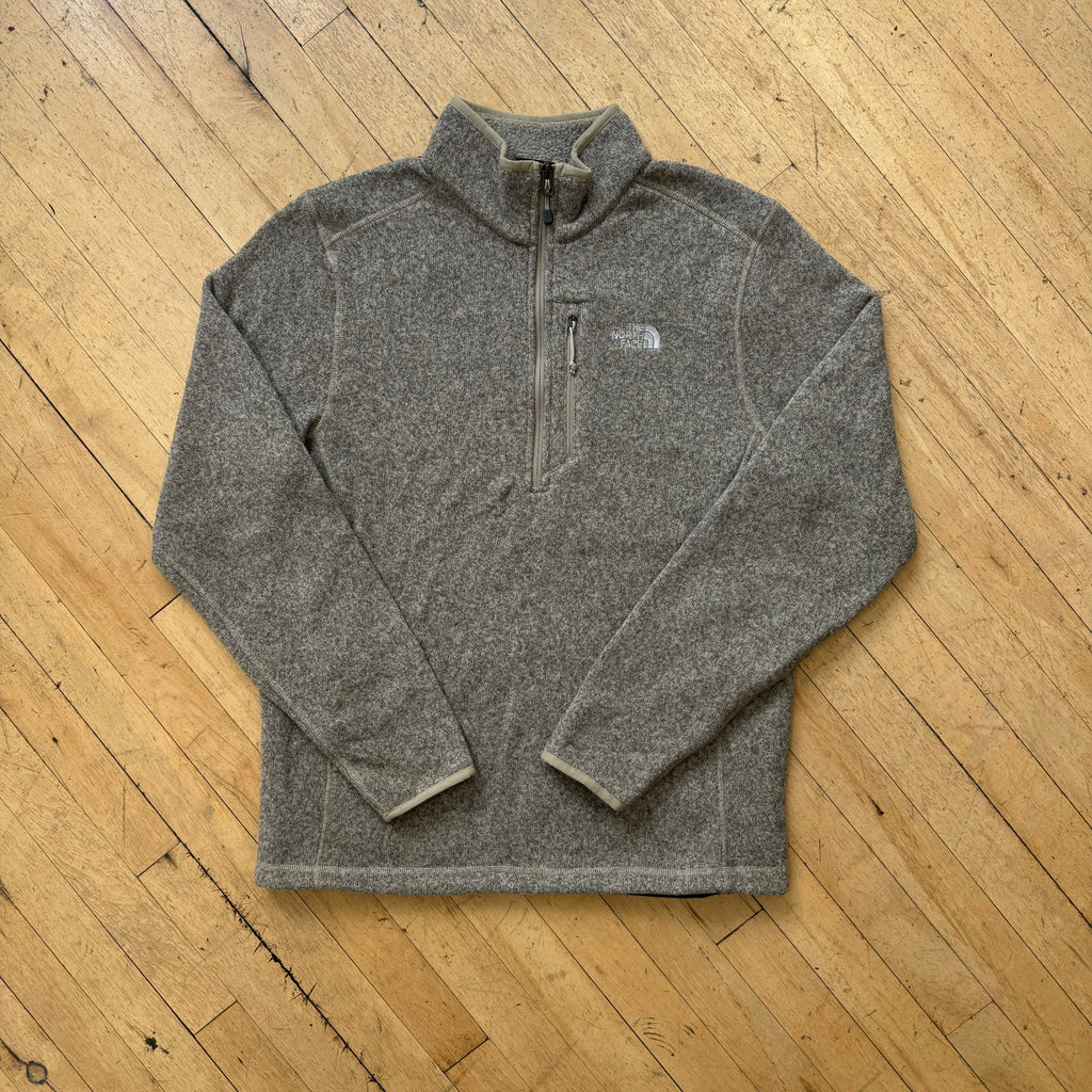 Y2K North Face Quarter Zip Fleece Jacket Sz M