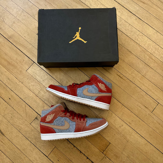 Jordan 1 Mid Cinnamon Twist Sz 10 (DS)