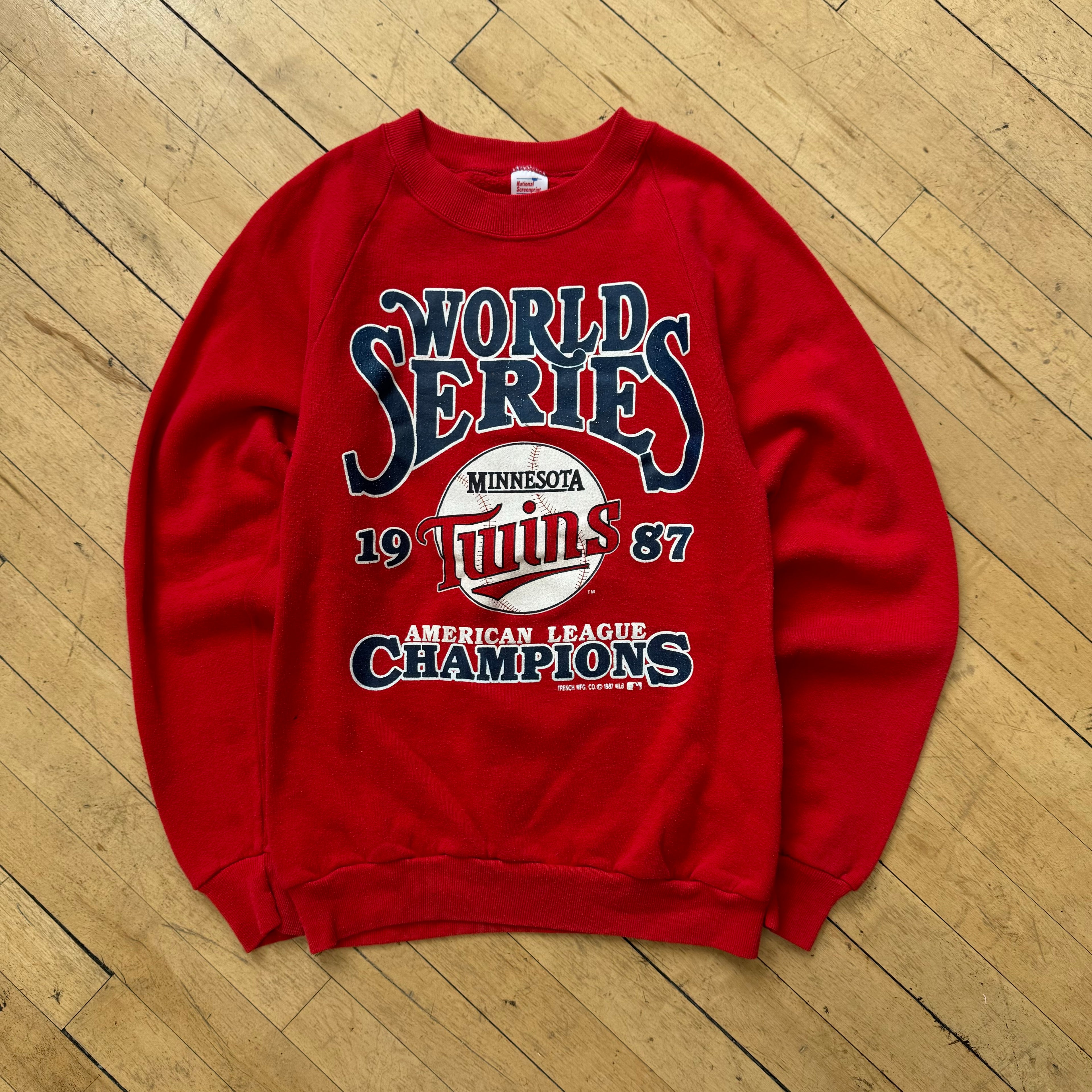 Vintage Minnesota Twins World Series CrewNeck Sz S
