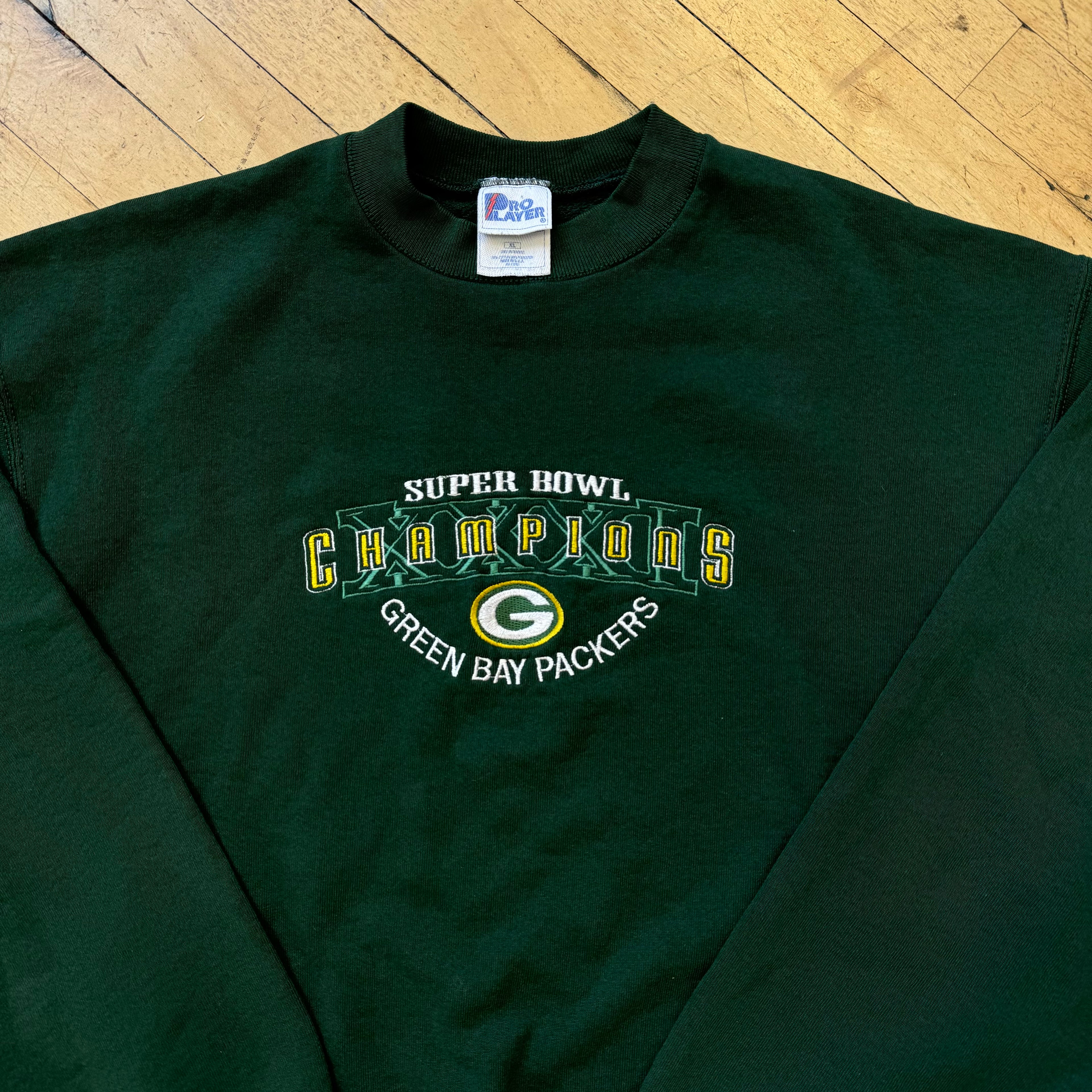 Vintage Green Bay Packers CrewNeck Sz XL