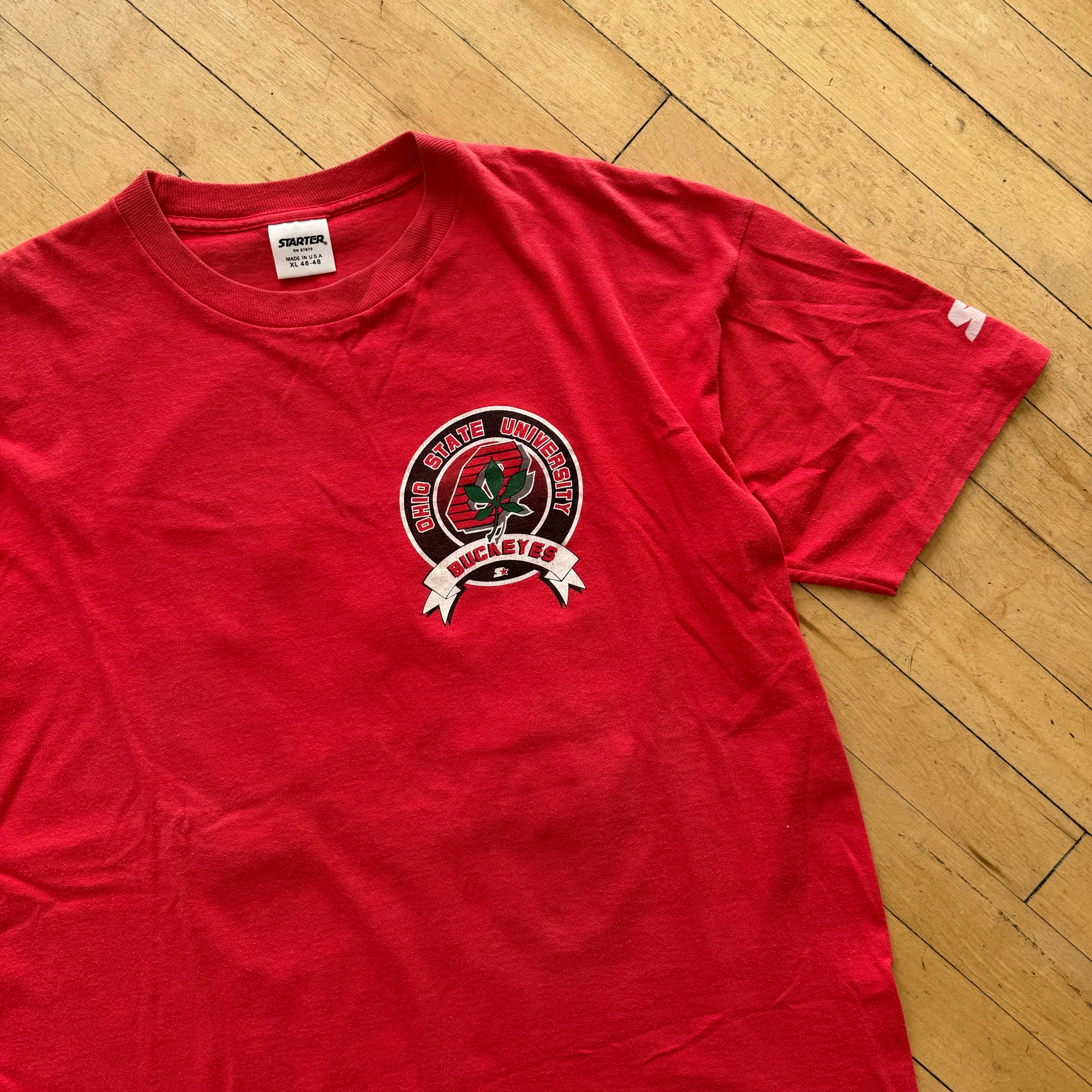 Vintage Ohio State University Starter T-shirt Sz L