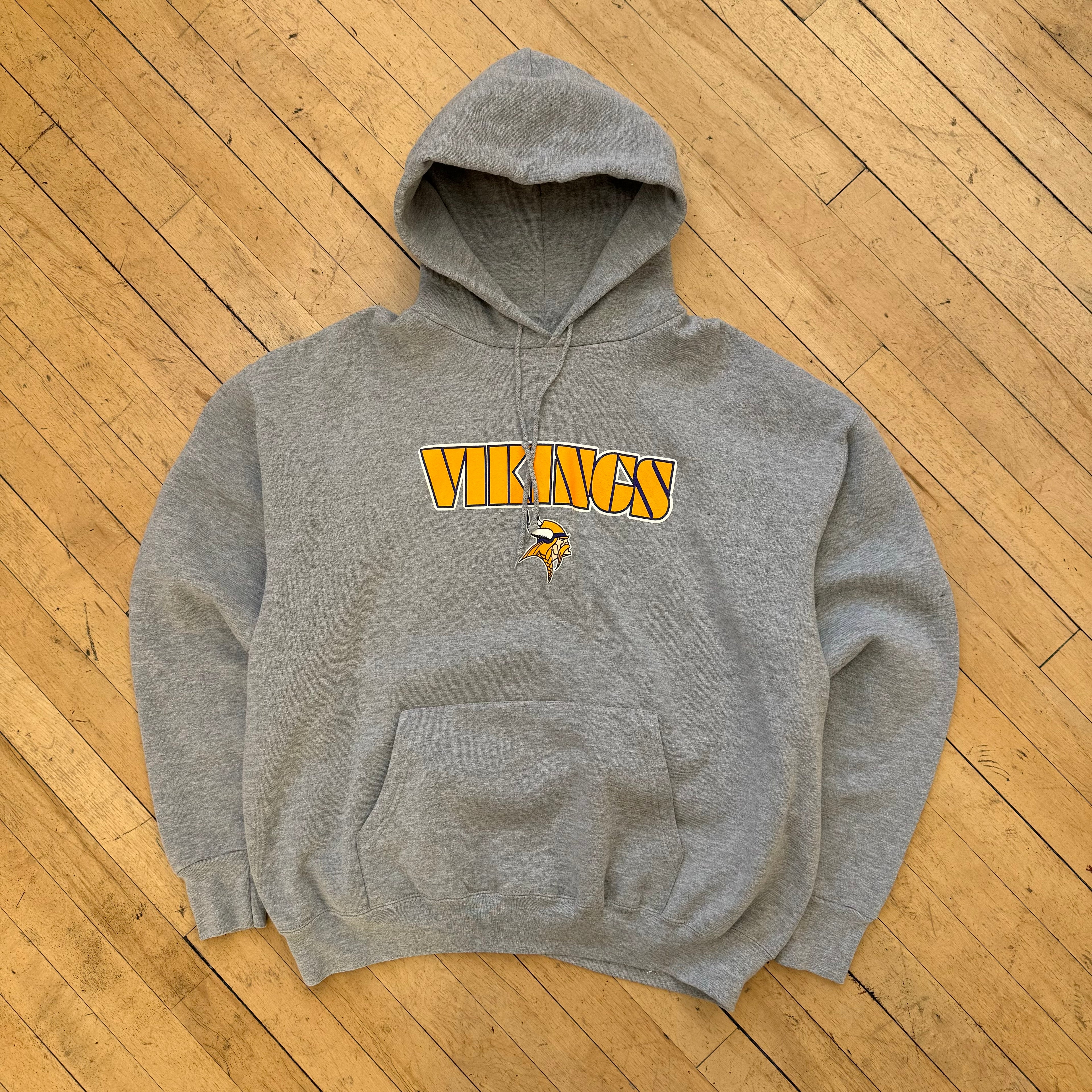 Vintage Minnesota Vikings Hoodie Sz L
