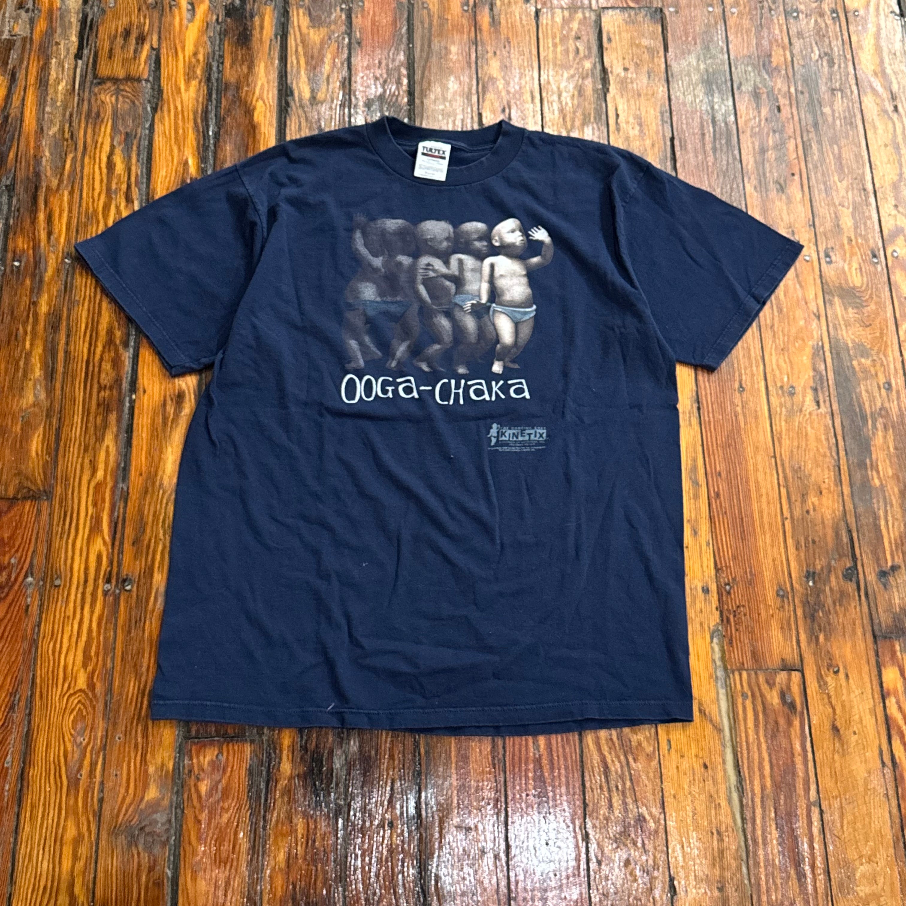 Vintage Ooga Chaka T-shirt Sz XL