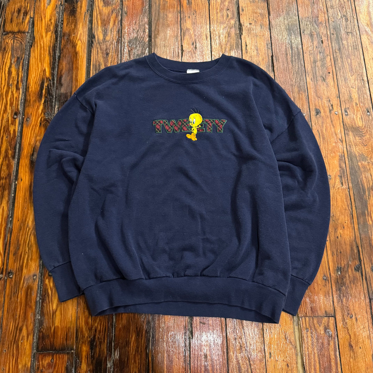 Vintage Tweety Bird Crewneck Sz L