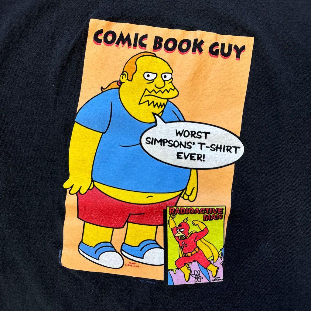 Vintage Simpsons Comic Book T-shirt Sz M