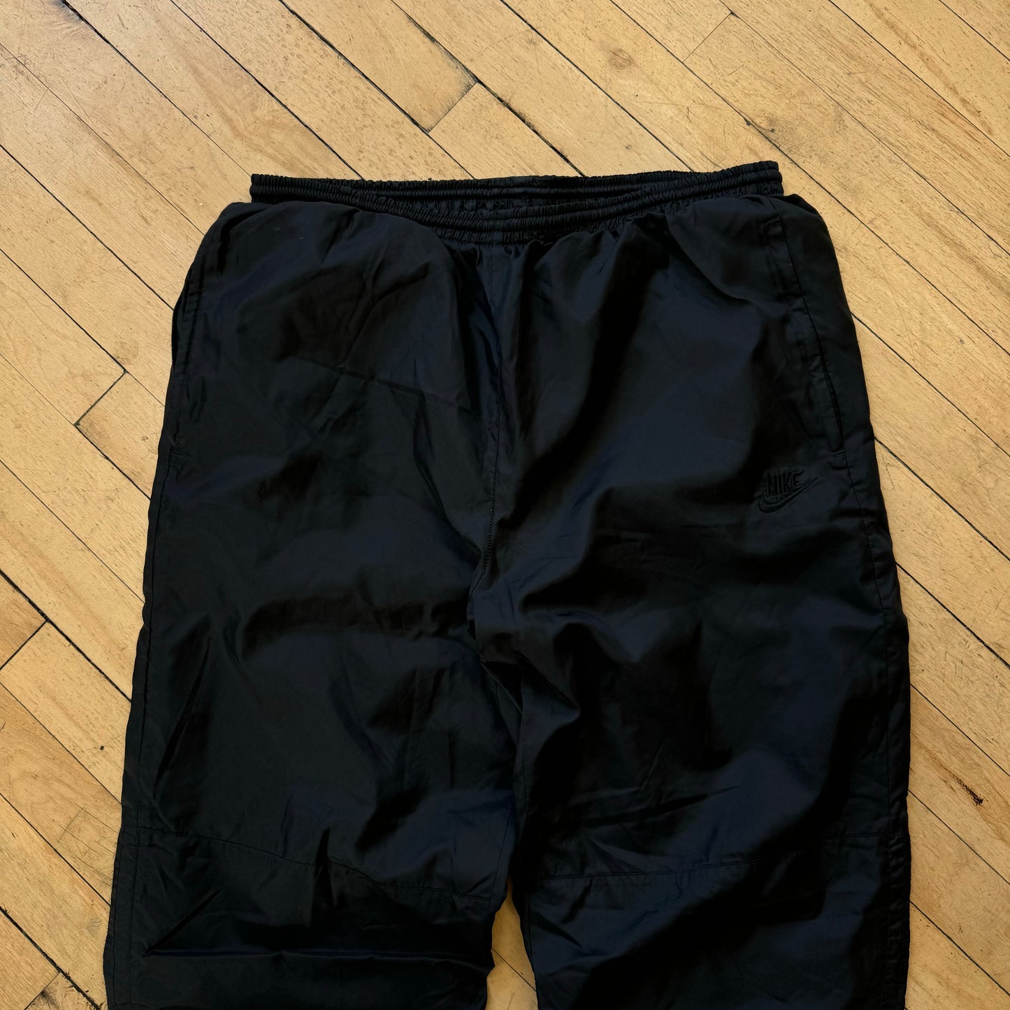 Vintage Nike BLK Track Pants Sz L