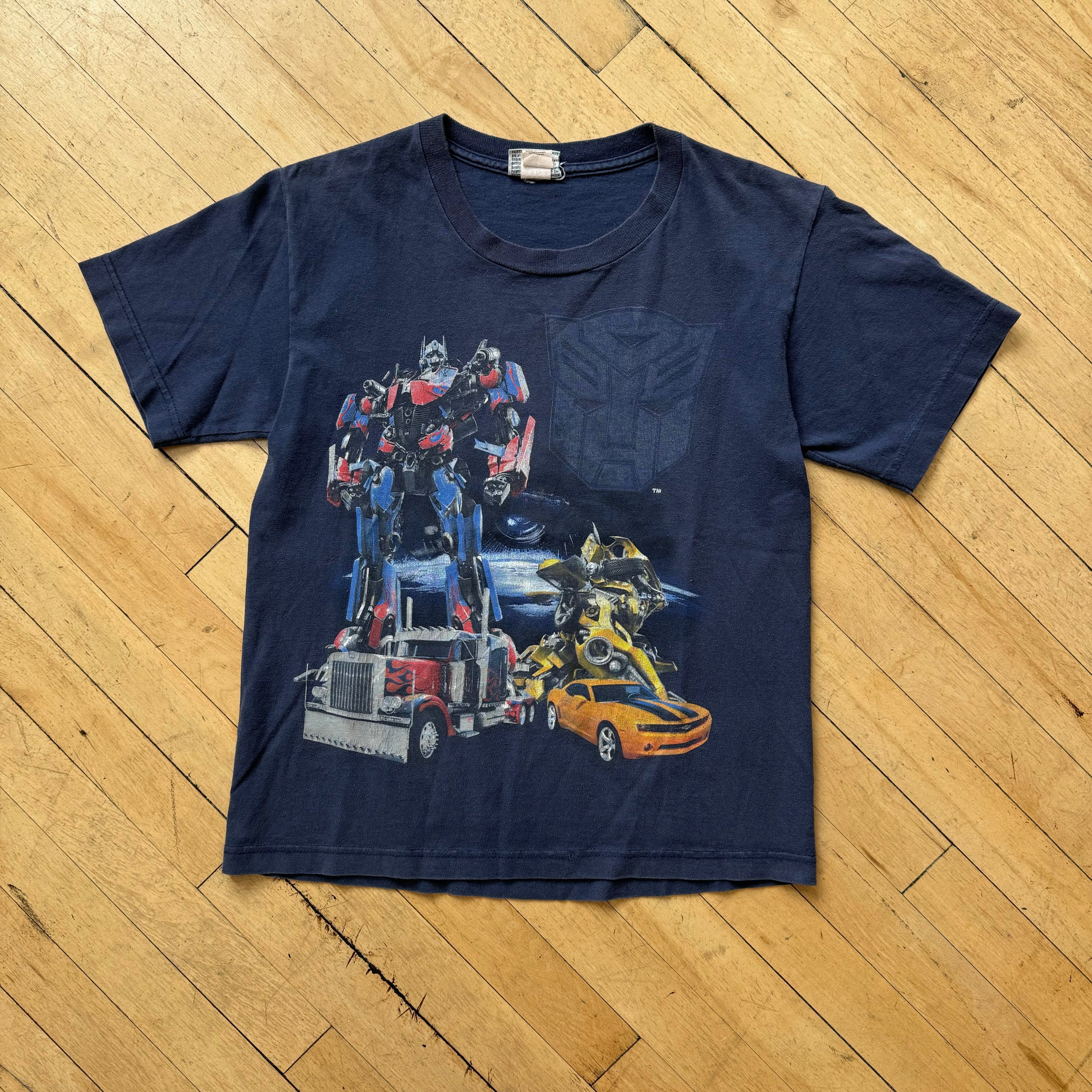 Y2K Transformers T-shirt Sz S