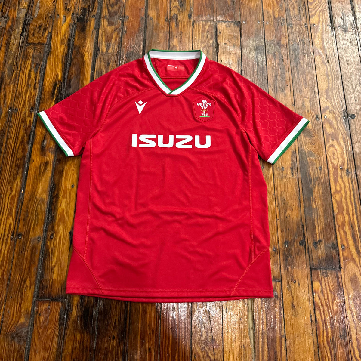 Wales Rugby Jersey T-shirt Sz XXL